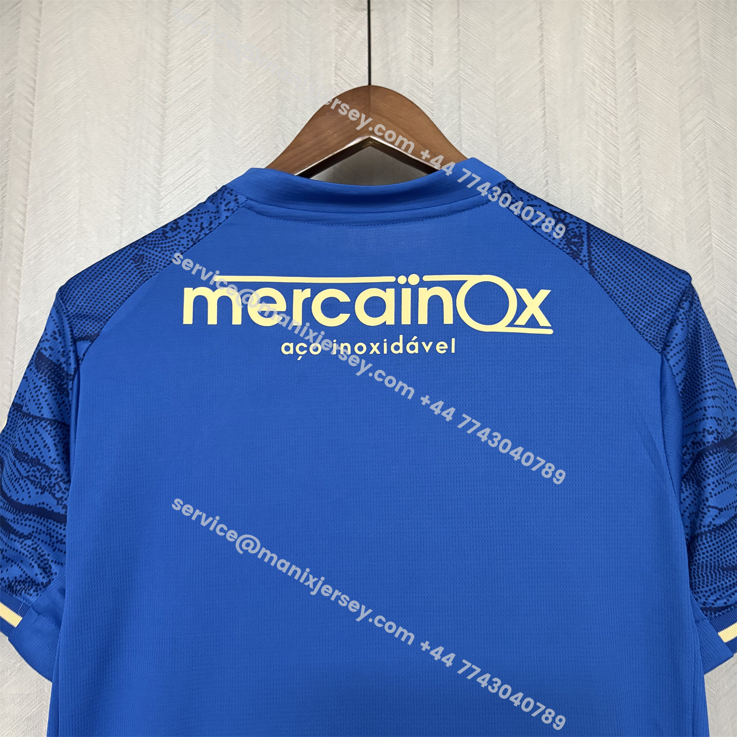 ManixJersey.com | FC Famalicão 25-26 Away Blue Jersey - Fans Version -Customize Name, Number and Patch | Worldwide Shipping