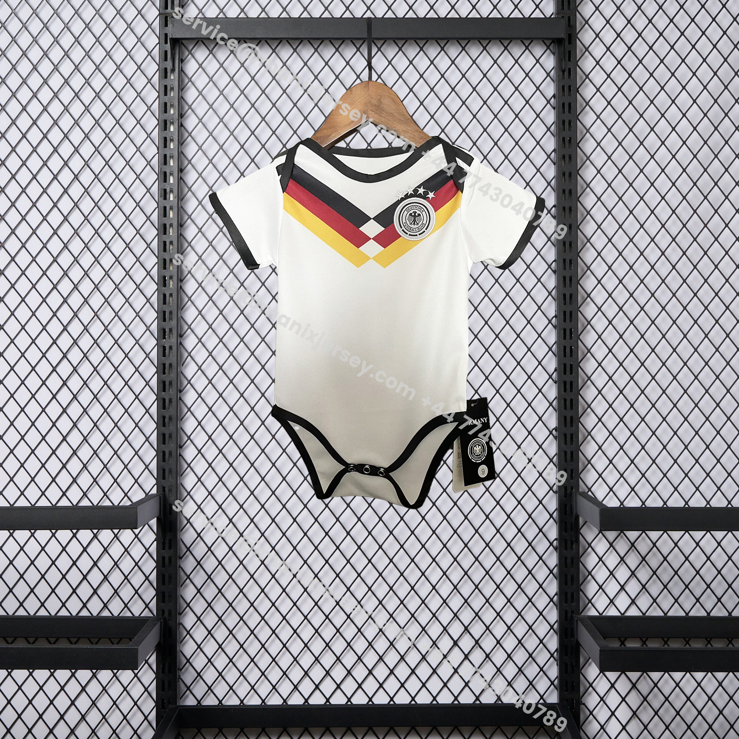 ManixJersey.com | Germany 25-26 Home (Informal-release Version) Baby Crawling Suit -Customize Name, Number and Patch | Worldwide Shipping