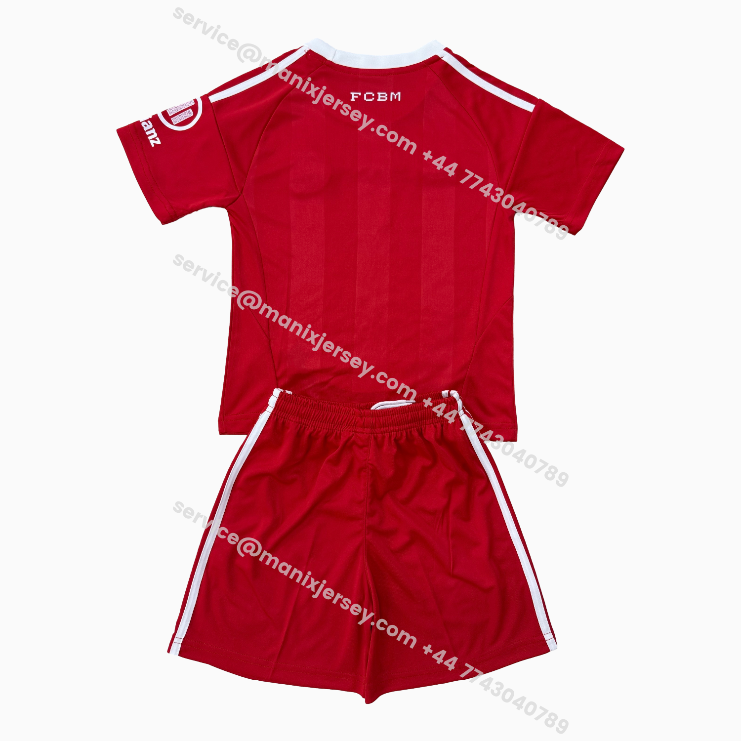 ManixJersey.com | Bayern Munich 25-26 Red Goalkeeper Men's Adult Jersey Set - Fans Version -Customize Name, Number and Patch | Worldwide Shipping