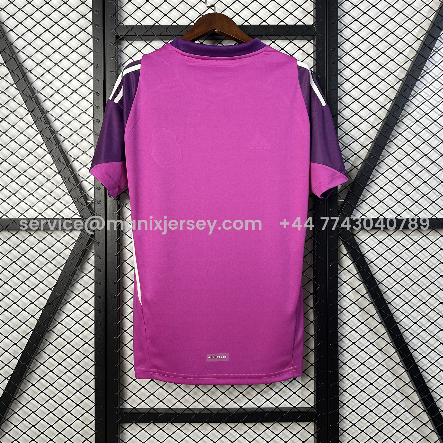 ManixJersey.com | Real Madrid 25-26 Purple Goalkeeper Jersey - Fans Version -Customize Name, Number and Patch | Worldwide Shipping