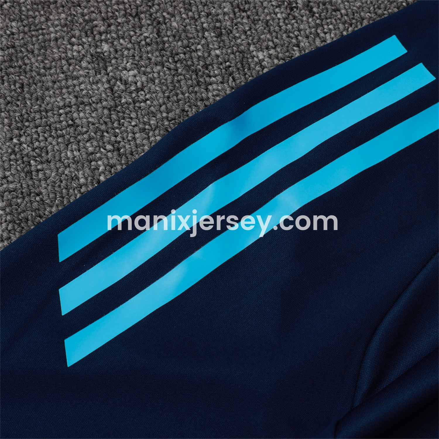 ManixJersey.com | Arsenal 25-26 Long Sleeve Training Set - Deep Blue -Customize Name, Number and Patch | Worldwide Shipping