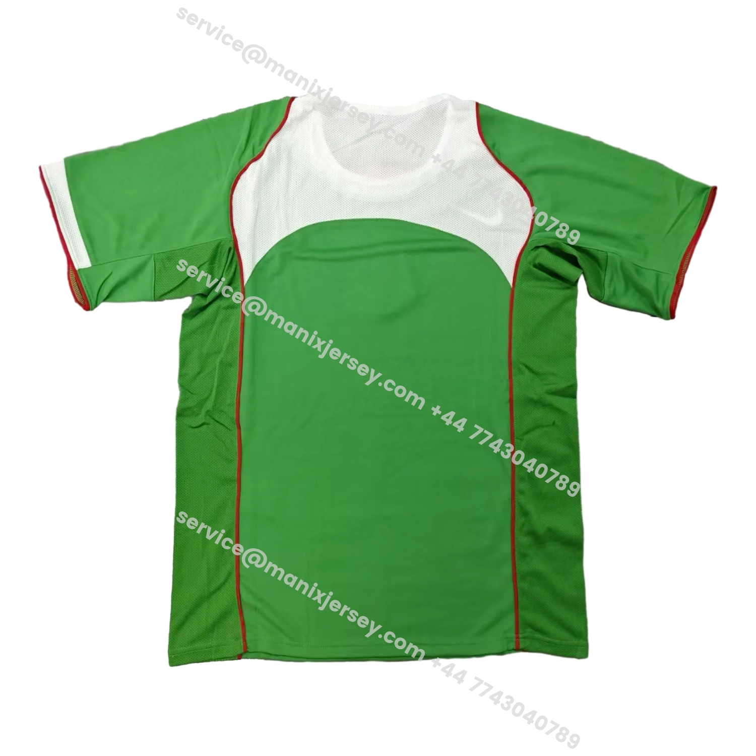 ManixJersey.com | Retro Mexico 2004-05 Home Jersey -Customize Name, Number and Patch | Worldwide Shipping