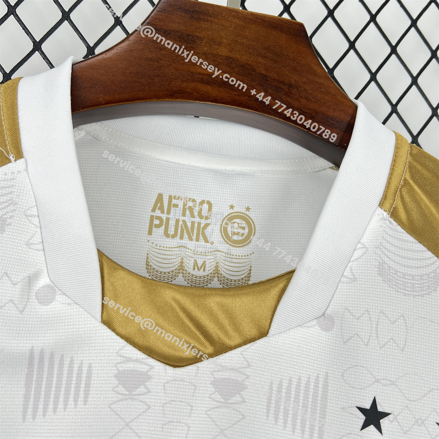 ManixJersey.com | Bahia 25-26 November AFROPUNK White Jersey - Fans Version -Customize Name, Number and Patch | Worldwide Shipping