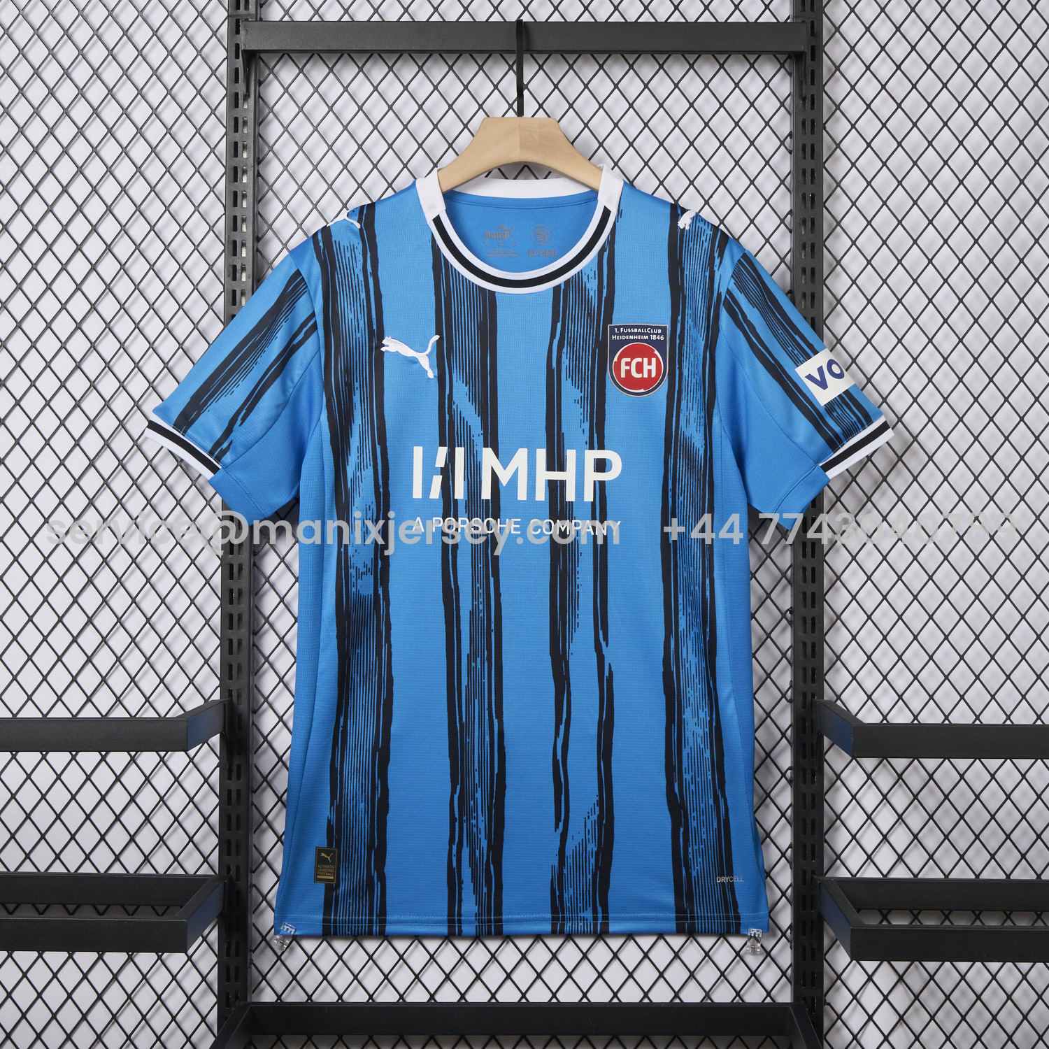 ManixJersey.com | FC Heidenheim 25-26 Away Jersey - Fans Version -Customize Name, Number and Patch | Worldwide Shipping
