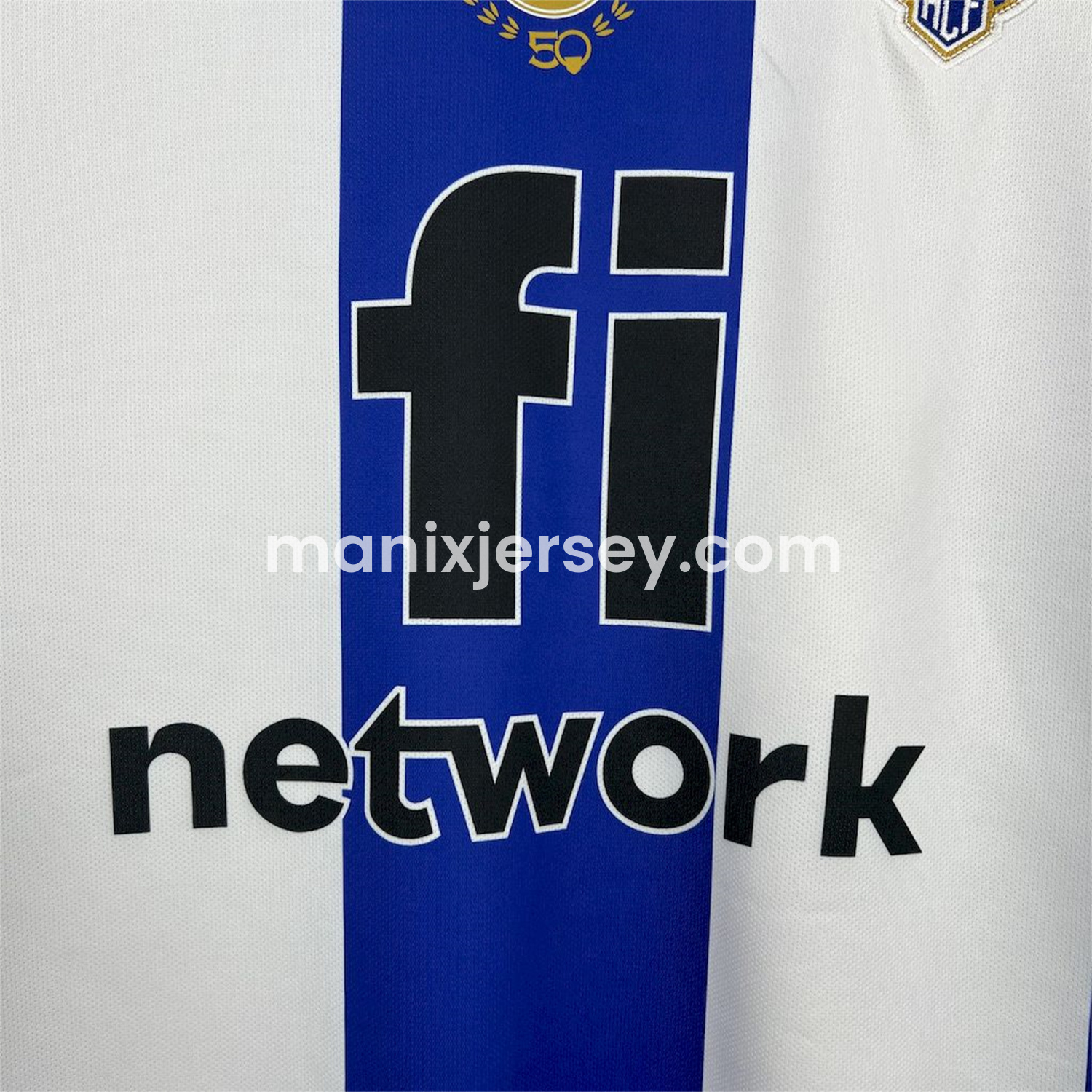 ManixJersey.com | Hércules CF 25-26 Home Jersey - Fans Version -Customize Name, Number and Patch | Worldwide Shipping