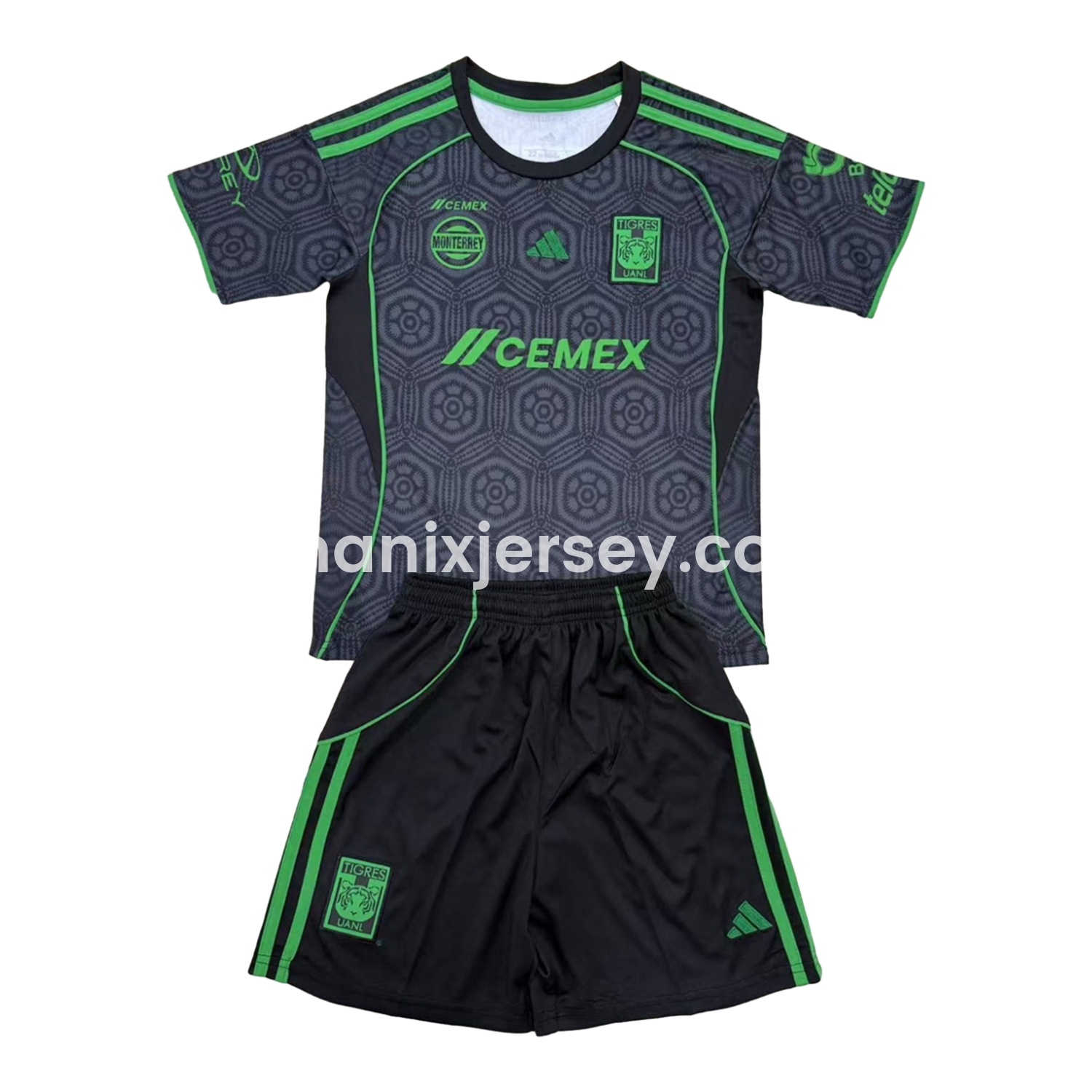 ManixJersey.com | Tigres UANL 25-26 Third Men's Adult Jersey Set - Fans Version -Customize Name, Number and Patch | Worldwide Shipping