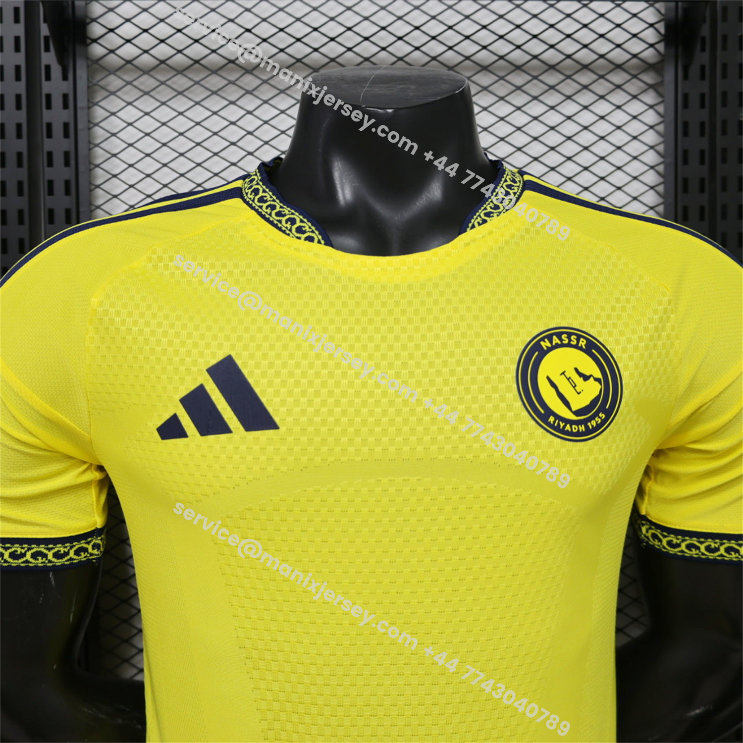 Al Nassr Riyadh Victory 26-27 Home Jersey - Player Version:football jersey mysite: unitedjerseyfootball 邓江浪:football