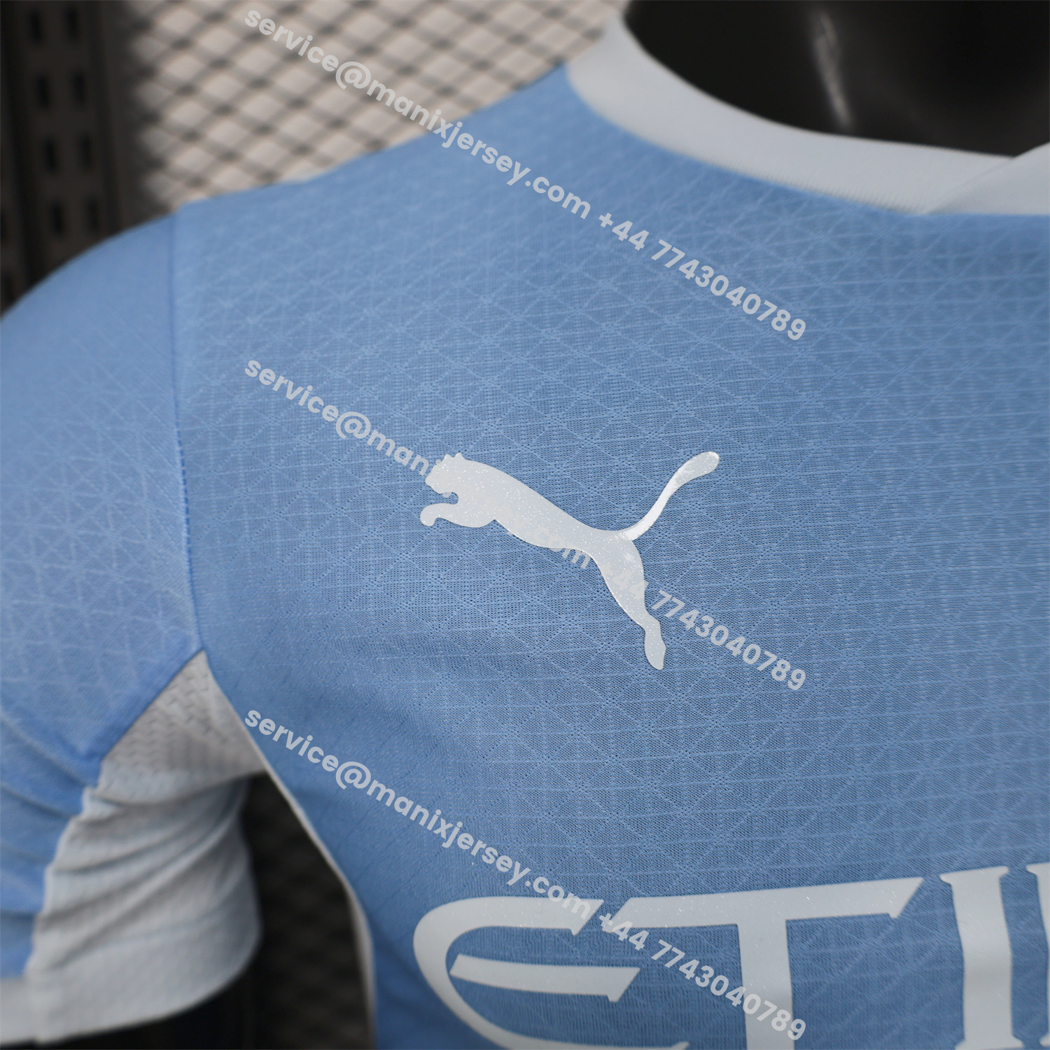 ManixJersey.com | Manchester City 26-27 Home Jersey - Player Version -Customize Name, Number and Patch | Worldwide Shipping