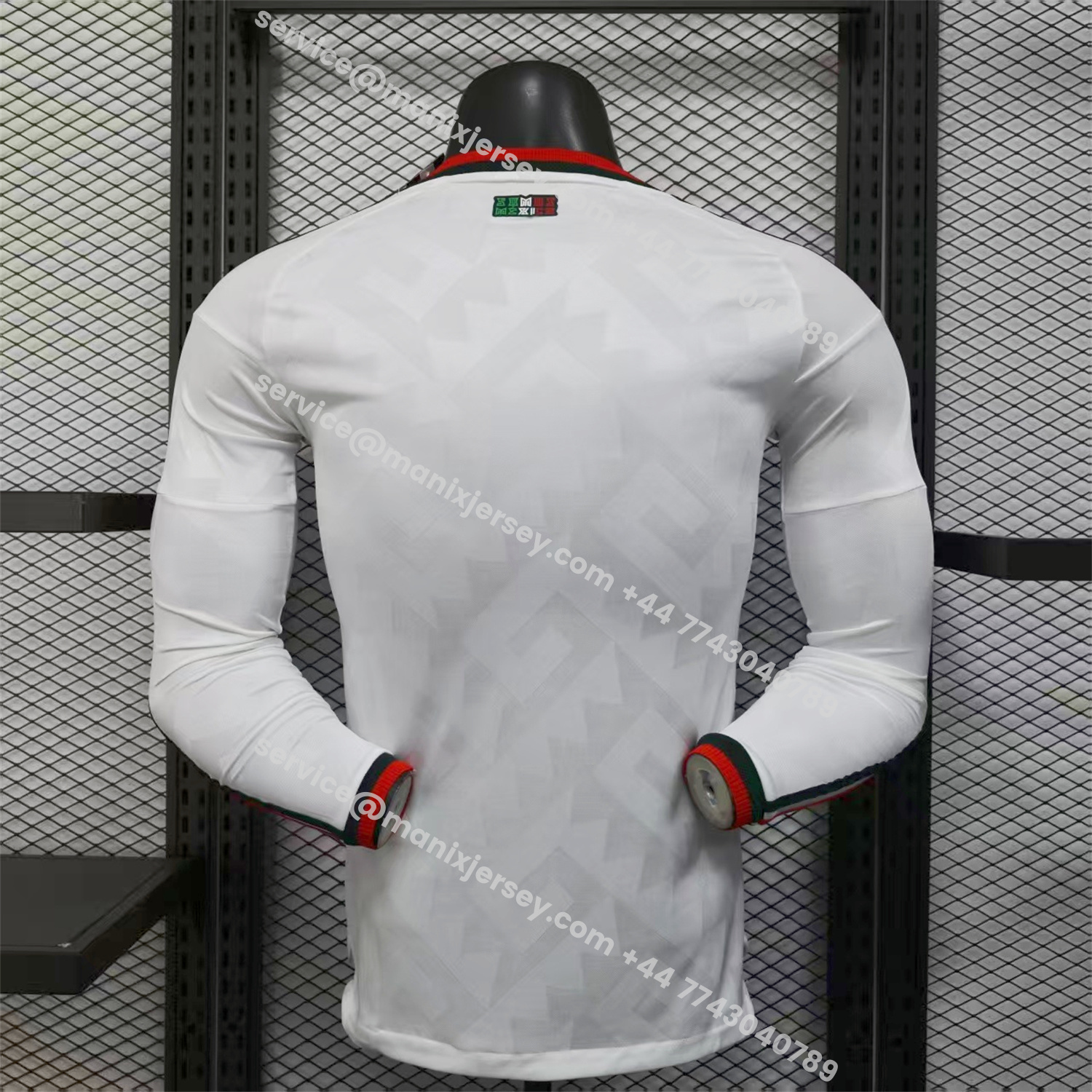 ManixJersey.com | Mexico 2026 Away Long Sleeves Jersey - Player Version -Customize Name, Number and Patch | Worldwide Shipping