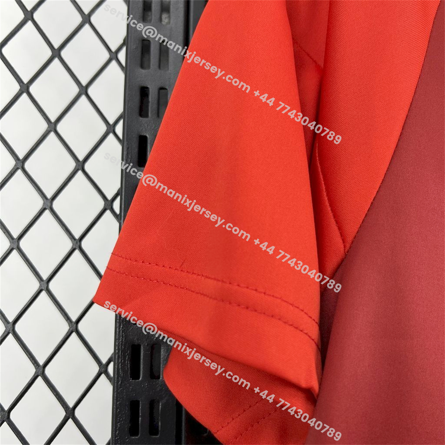 ManixJersey.com | Sevilla 25-26 Red Rose Special Jersey - Fans Version -Customize Name, Number and Patch | Worldwide Shipping