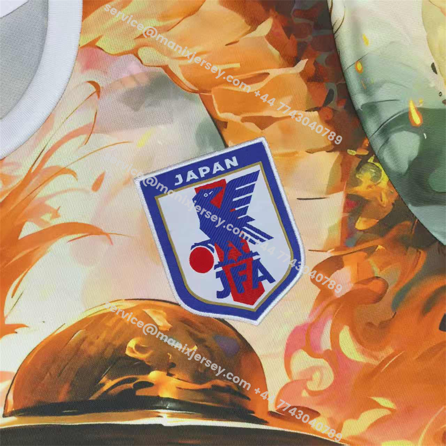 ManixJersey.com | Japan 25-26 Fire Dragon And Luffy Special Jersey - Fans Version -Customize Name, Number and Patch | Worldwide Shipping