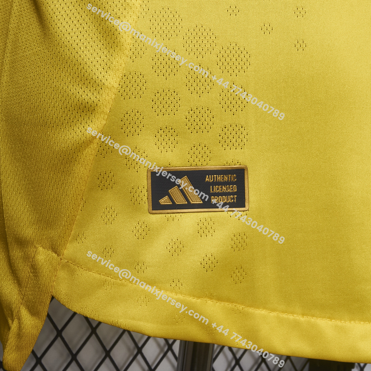 ManixJersey.com | 【Three-color Font】Club América 25-26 Home Yellow Jersey - Player Version -Customize Name, Number and Patch | Worldwide Shipping