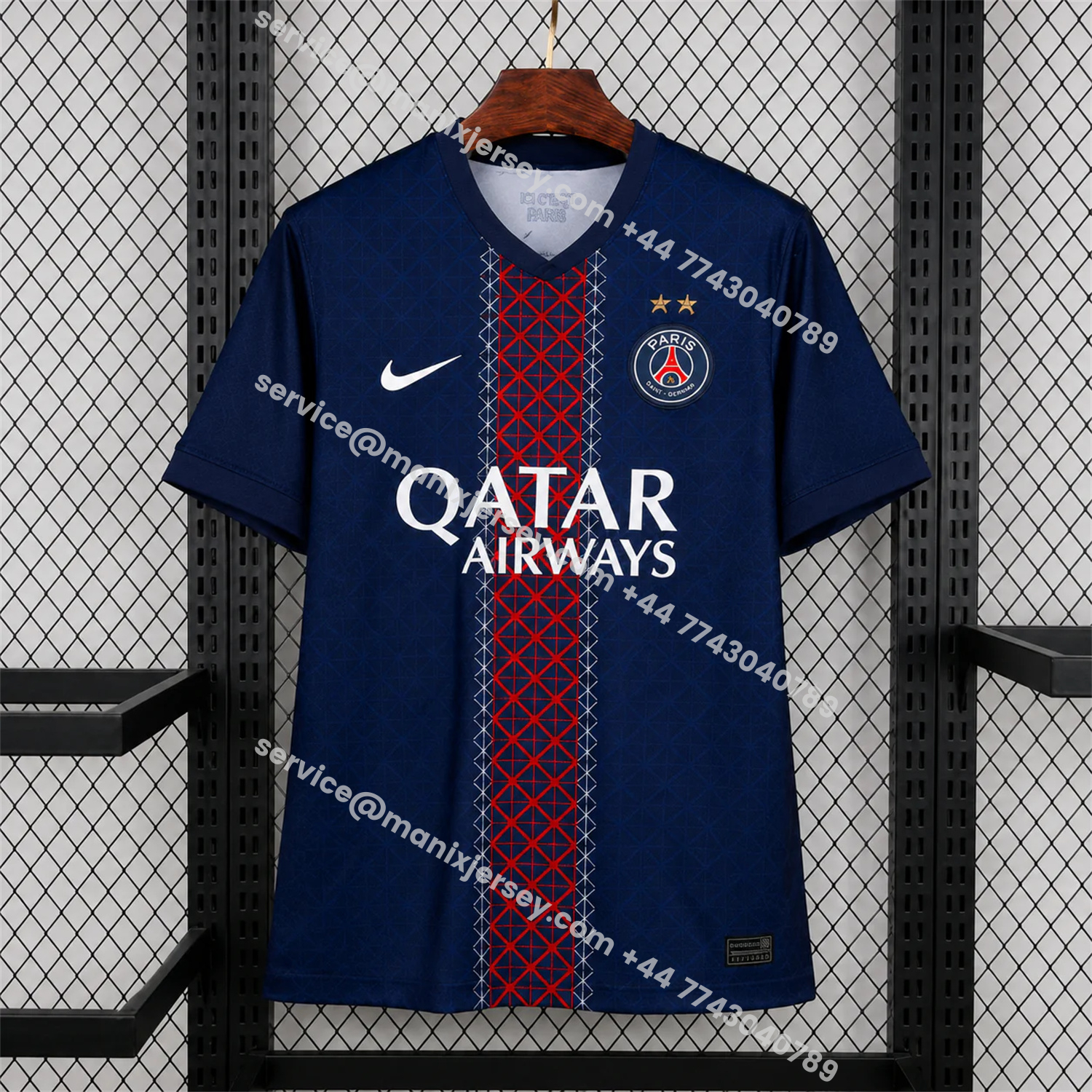 【Champion 26 Font】Paris Saint-Germain PSG 25-26 Home Jersey - Fans Version:football jersey mysite: unitedjerseyfootball 邓江浪:football