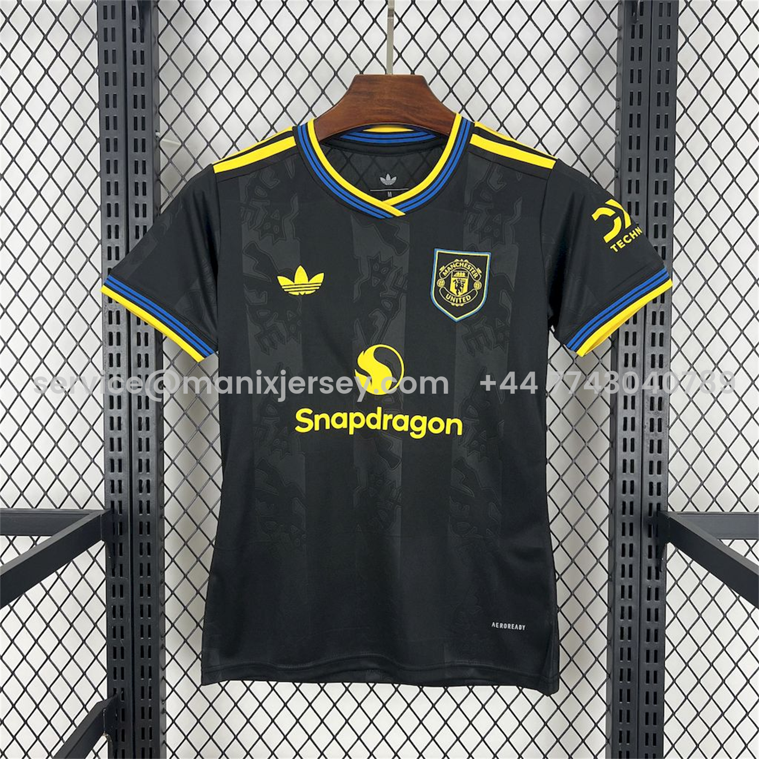 ManixJersey.com | Women's Manchester United 25-26 Third Jersey -Customize Name, Number and Patch | Worldwide Shipping