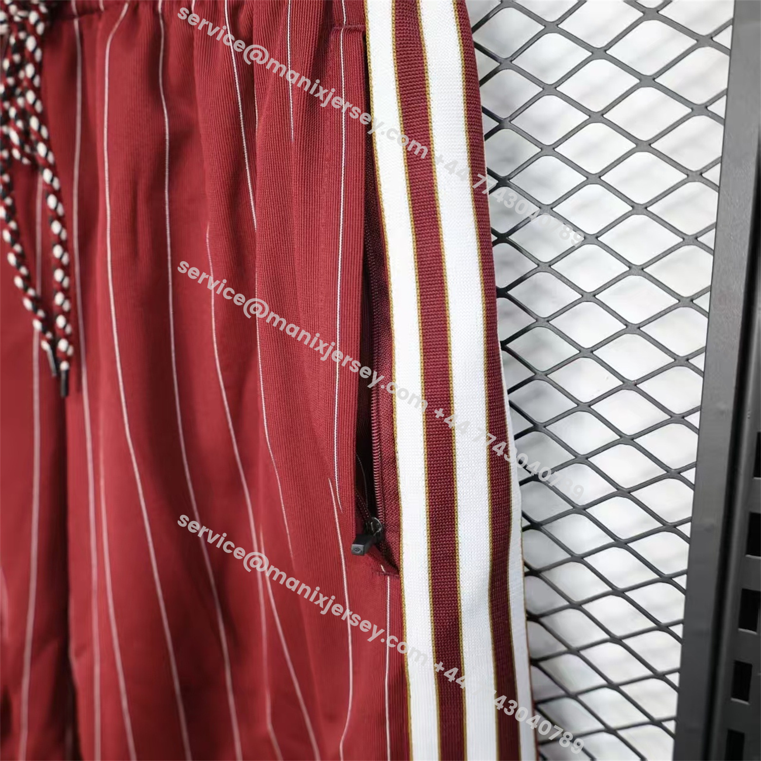 ManixJersey.com | Arsenal 25-26 Trefoil Red Travel Shorts - Player Version -Customize Name, Number and Patch | Worldwide Shipping