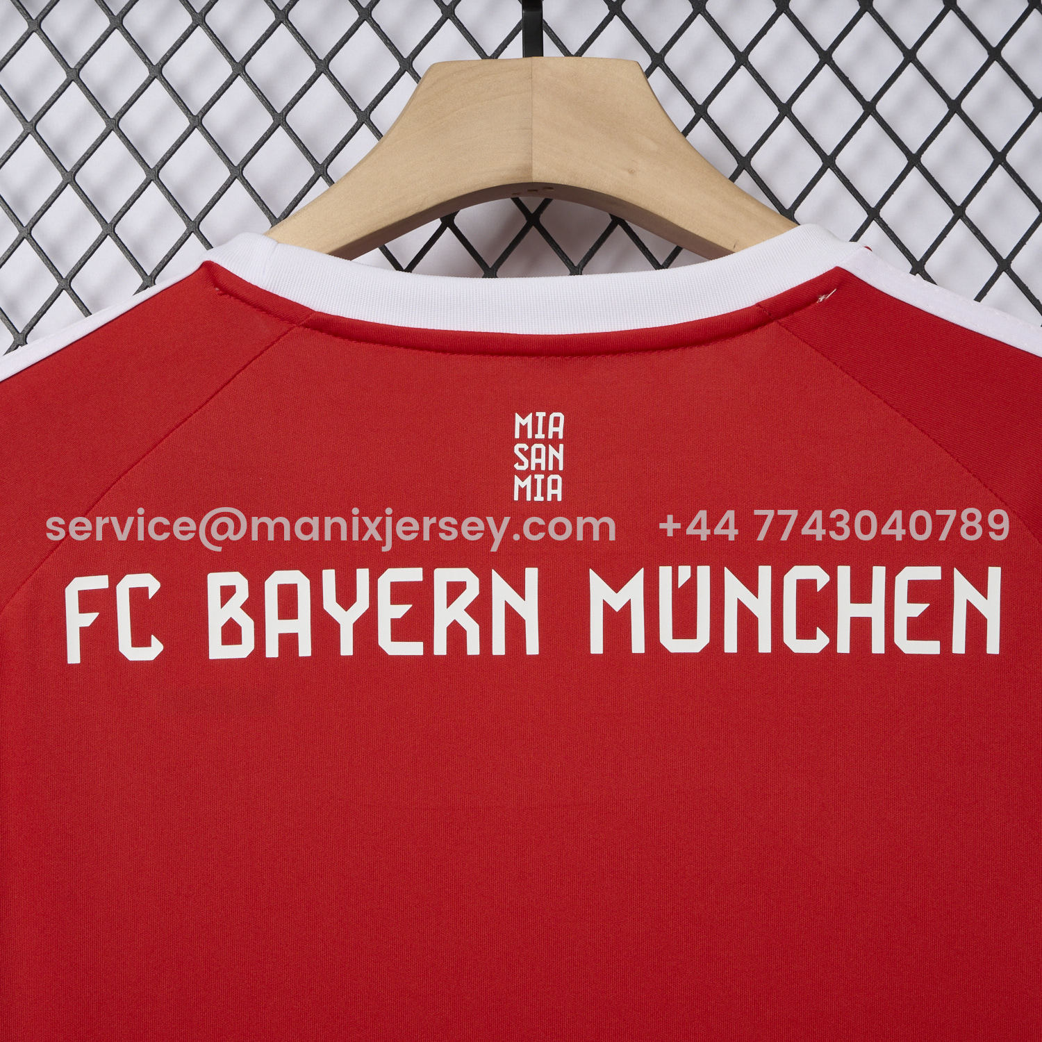 ManixJersey.com | Bayern Munich 25-26 Home Red Jersey - Fans Version -Customize Name, Number and Patch | Worldwide Shipping