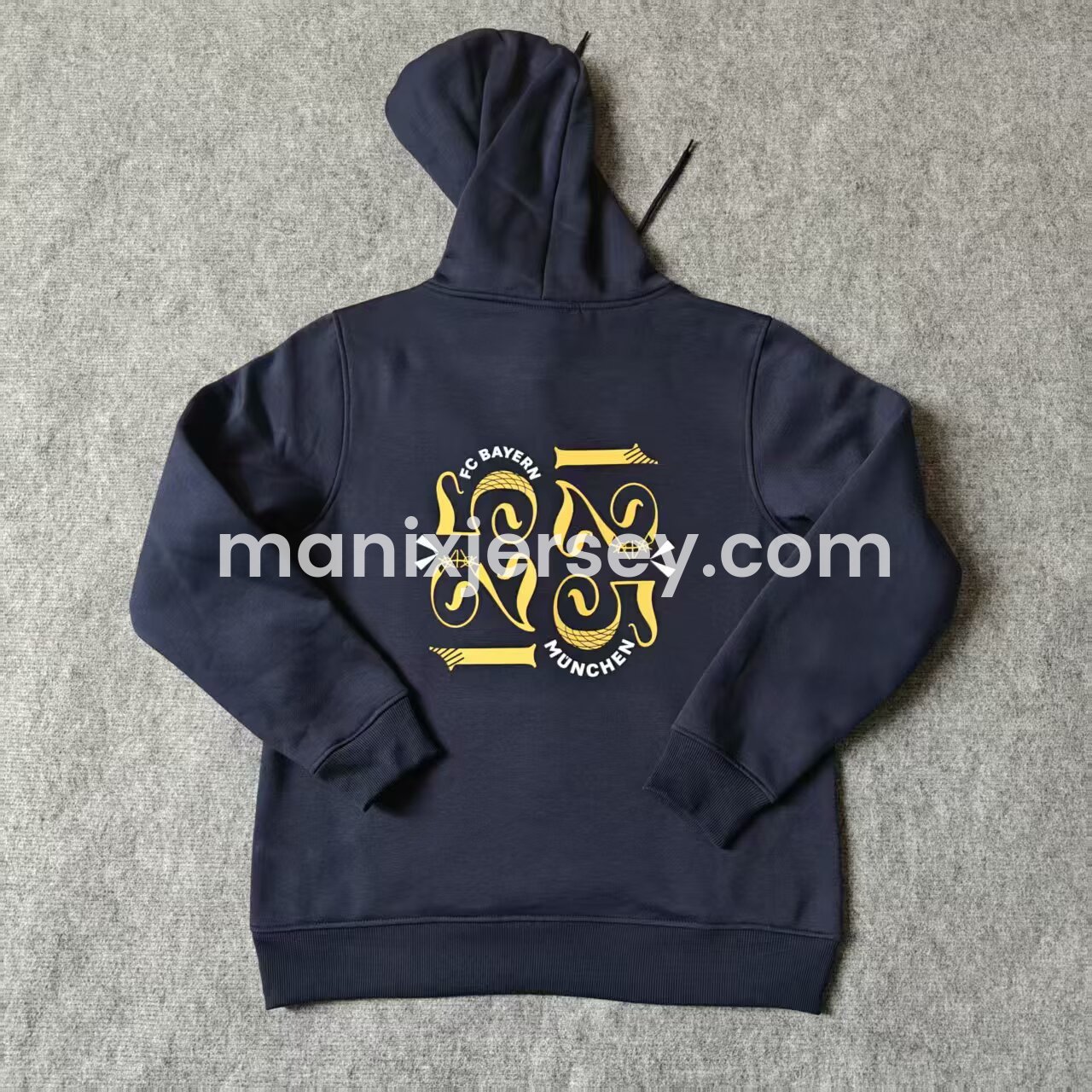 ManixJersey.com | Bayern Munich 2025 125th Anniversary Unisex Pullover Hoodie -Customize Name, Number and Patch | Worldwide Shipping