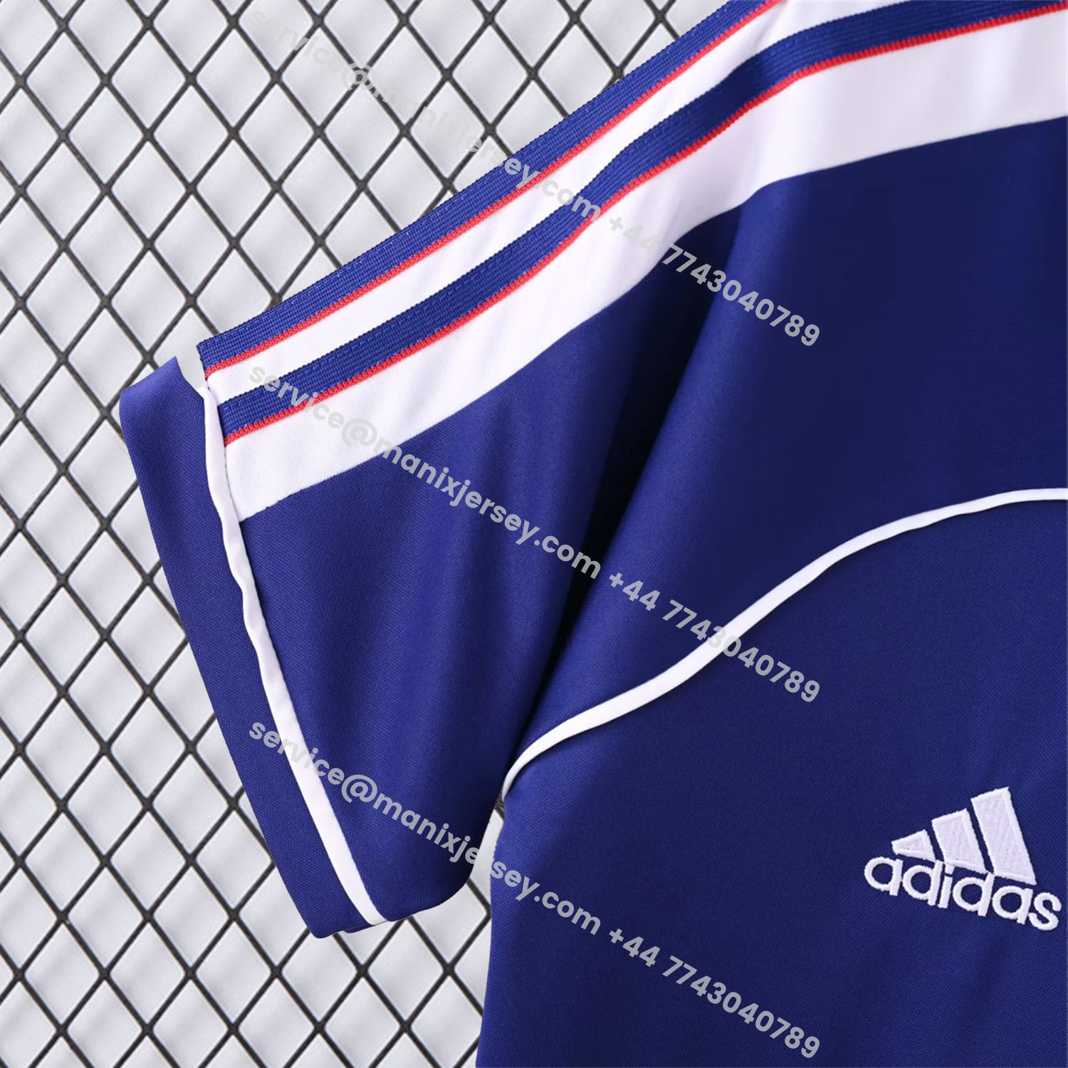 ManixJersey.com | Retro Universidad De Chile 1999-00 Home Blue Jersey -Customize Name, Number and Patch | Worldwide Shipping
