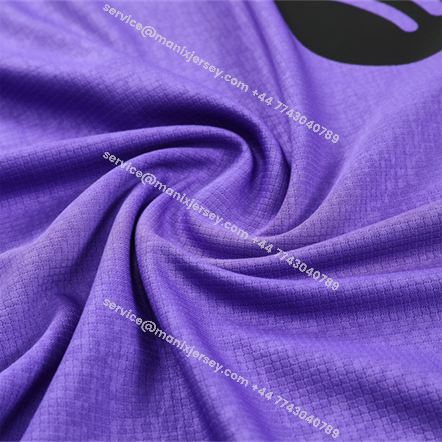 ManixJersey.com | Barcelona 25-26 X KB Short-Sleeve Training Set - Purple Top & Black Shorts -Customize Name, Number and Patch | Worldwide Shipping