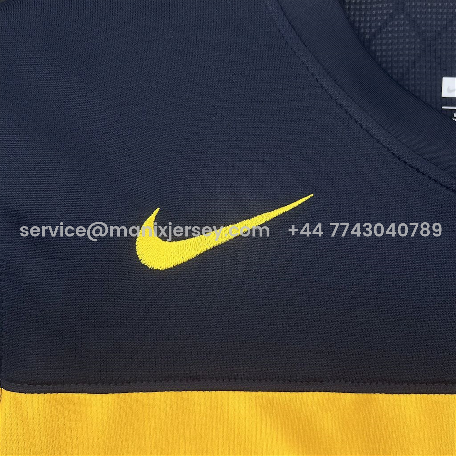 ManixJersey.com | Retro Boca Juniors 2007-08 Home Jersey -Customize Name, Number and Patch | Worldwide Shipping