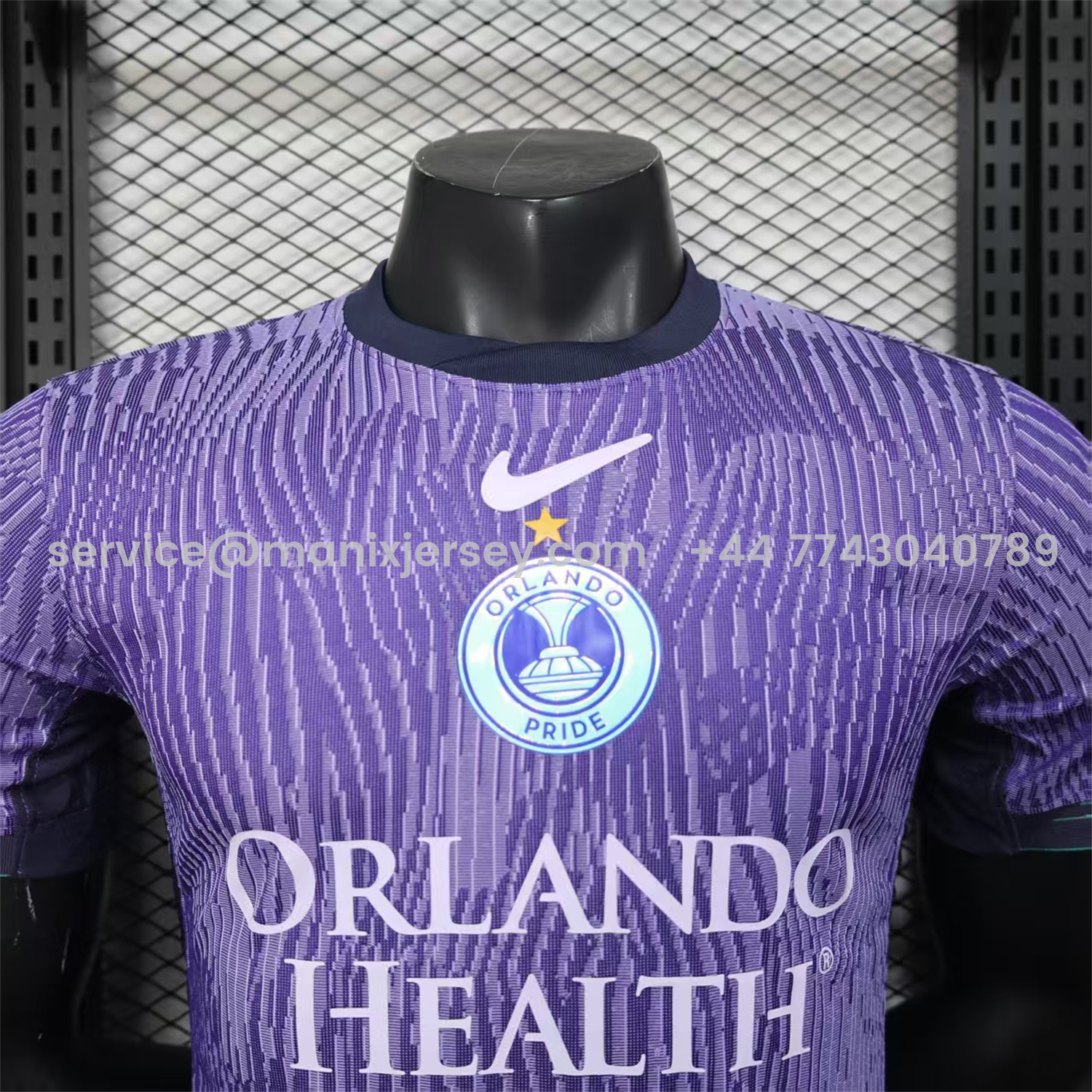 ManixJersey.com | Orlando Pride 25-26 Home Jersey - Player Version -Customize Name, Number and Patch | Worldwide Shipping