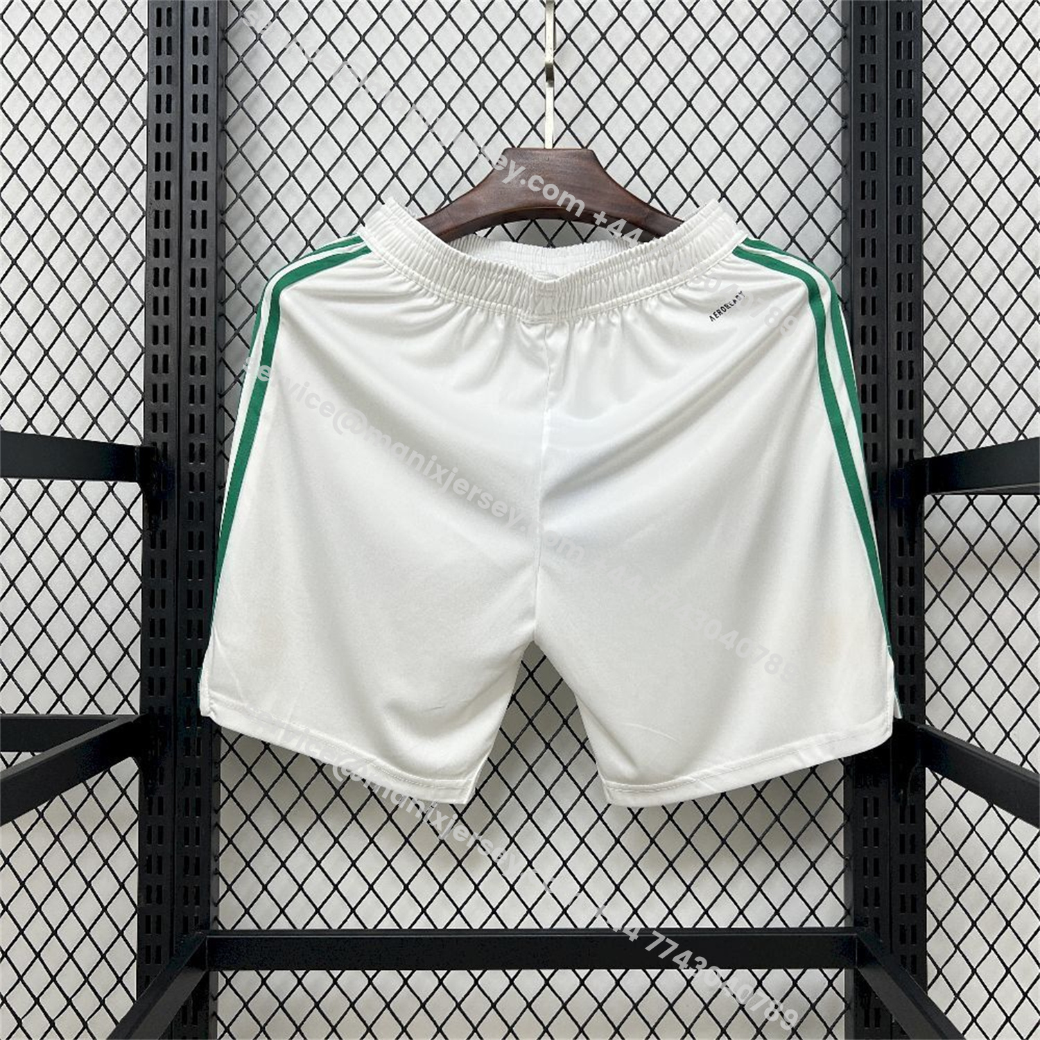 ManixJersey.com | Roma 25-26 Third White Shorts - Fans Version -Customize Name, Number and Patch | Worldwide Shipping