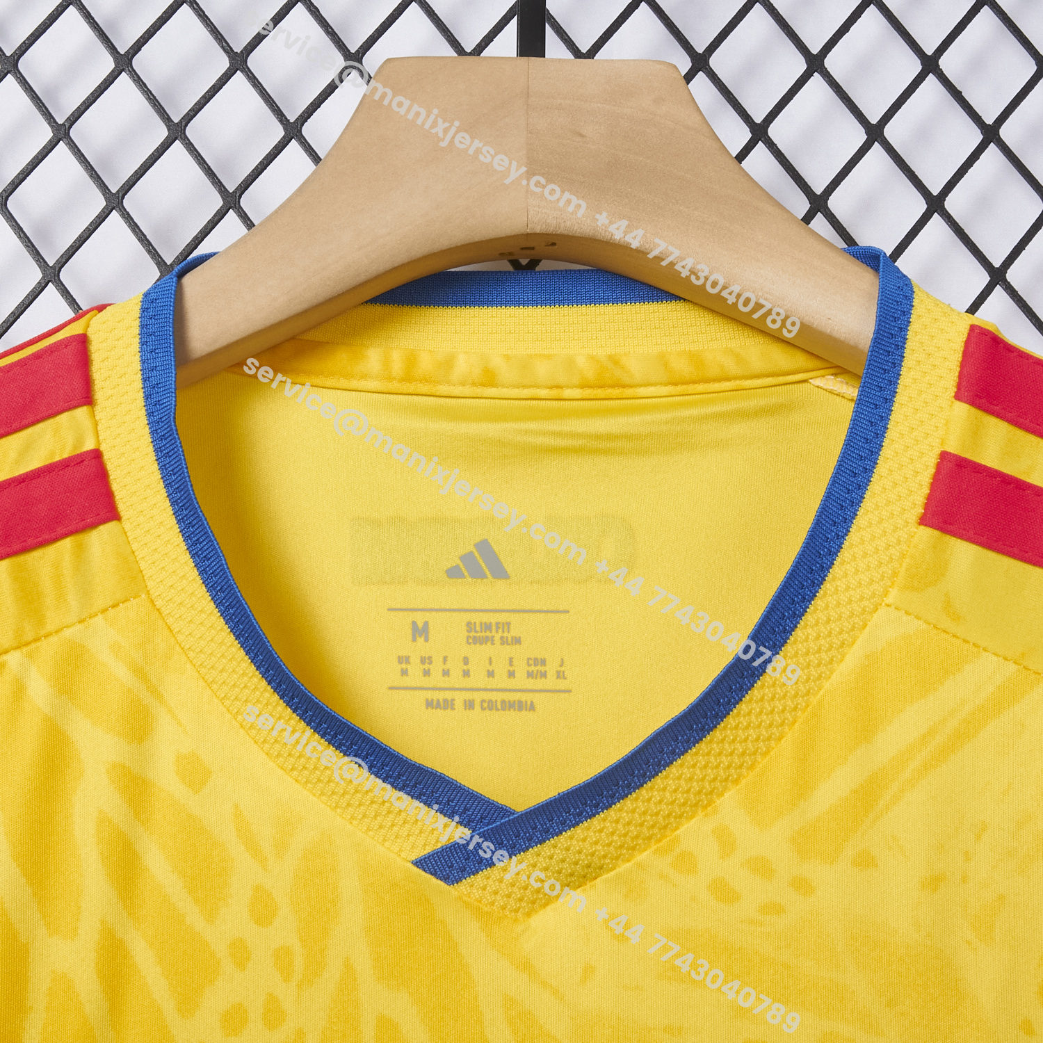 ManixJersey.com | Colombia 2026 Home Jersey (Leaked Version) - Fans Version -Customize Name, Number and Patch | Worldwide Shipping