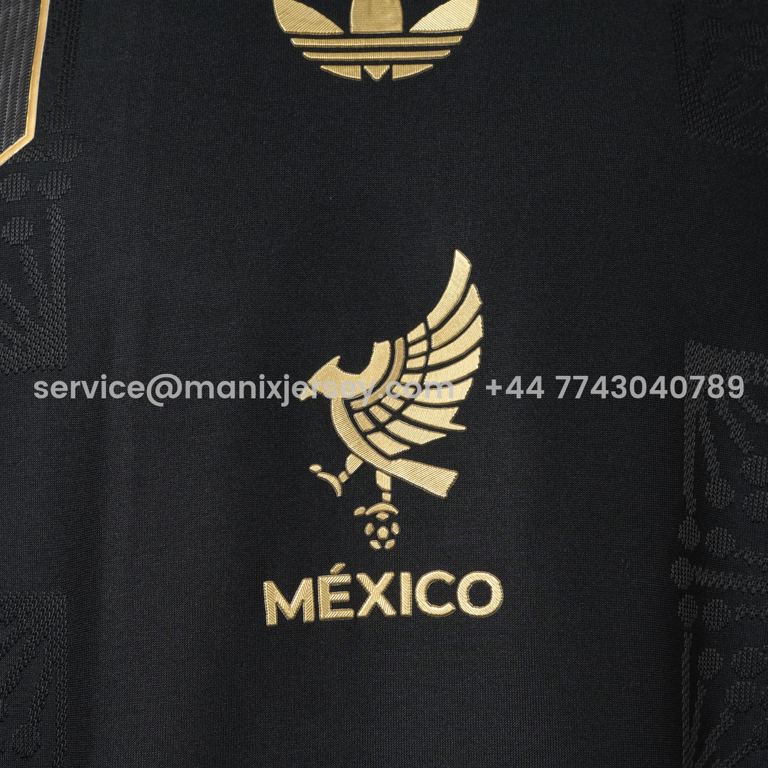 ManixJersey.com | Mexico 2025 Gold Cup Home Black Jersey - Player Version -Customize Name, Number and Patch | Worldwide Shipping