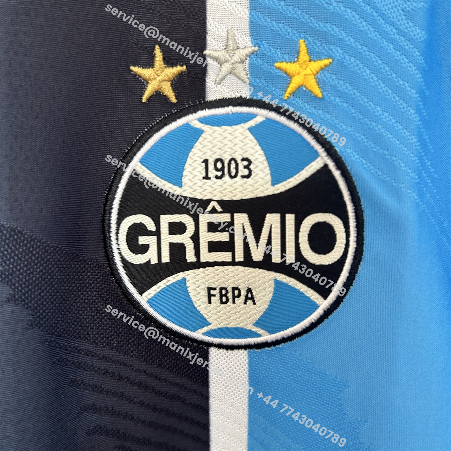 ManixJersey.com | Gremio 25-26 Home Jersey With Sponsors - Fans Version -Customize Name, Number and Patch | Worldwide Shipping