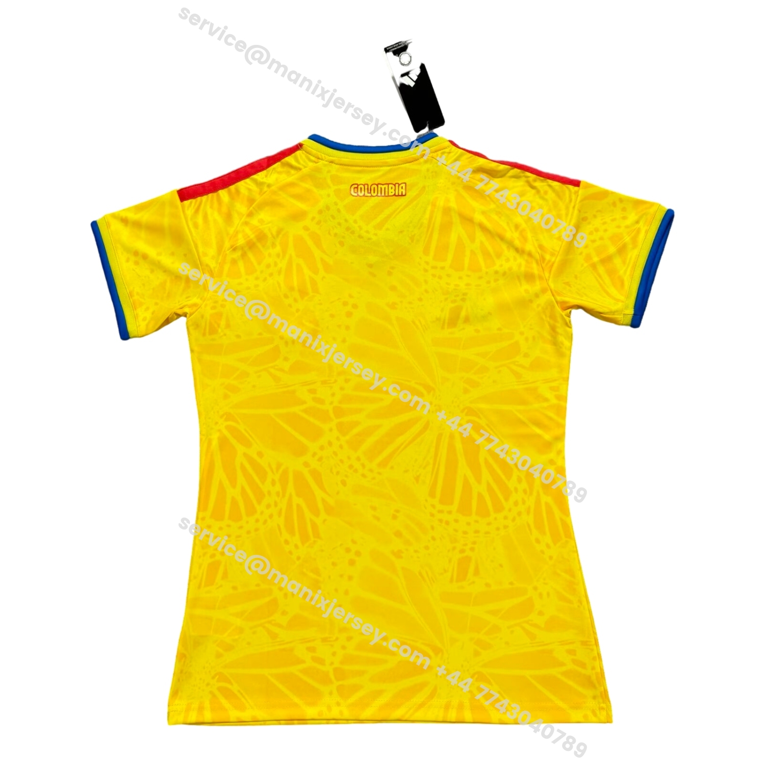 ManixJersey.com | Women's Colombia 2026 Home Jersey (Leaked Version) -Customize Name, Number and Patch | Worldwide Shipping
