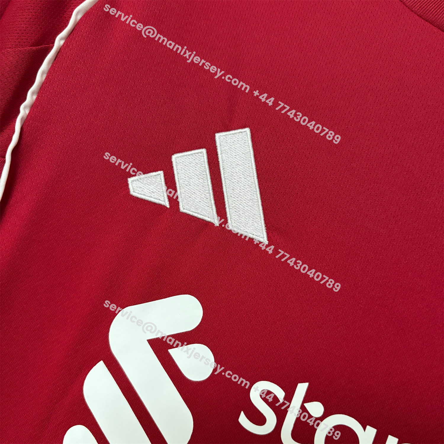 ManixJersey.com | Liver.pool 25-26 Home Long Sleeves Jersey - Fans Version -Customize Name, Number and Patch | Worldwide Shipping