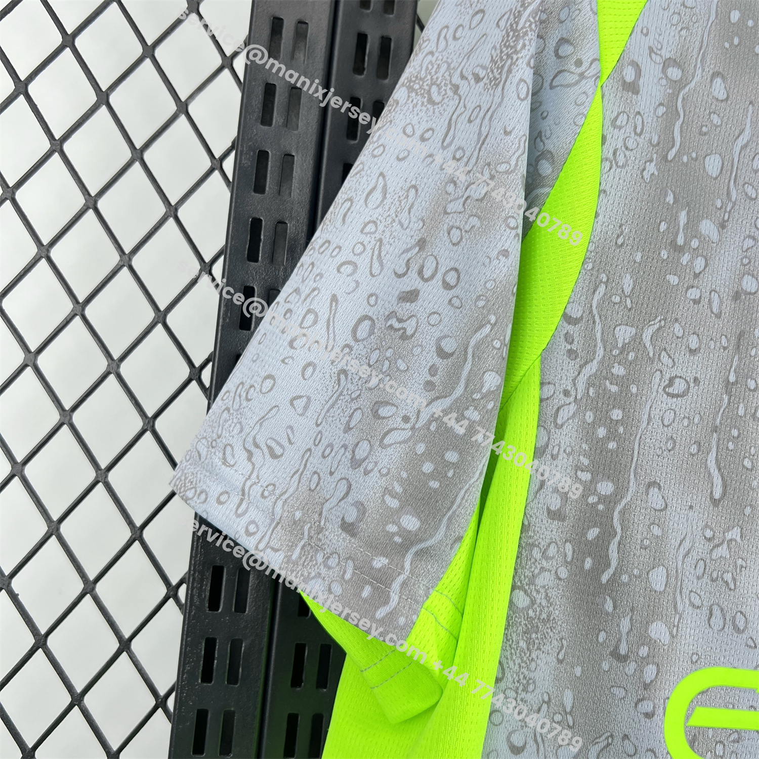 ManixJersey.com | Manchester City 25-26 Third Grey Jersey - Fans Version -Customize Name, Number and Patch | Worldwide Shipping