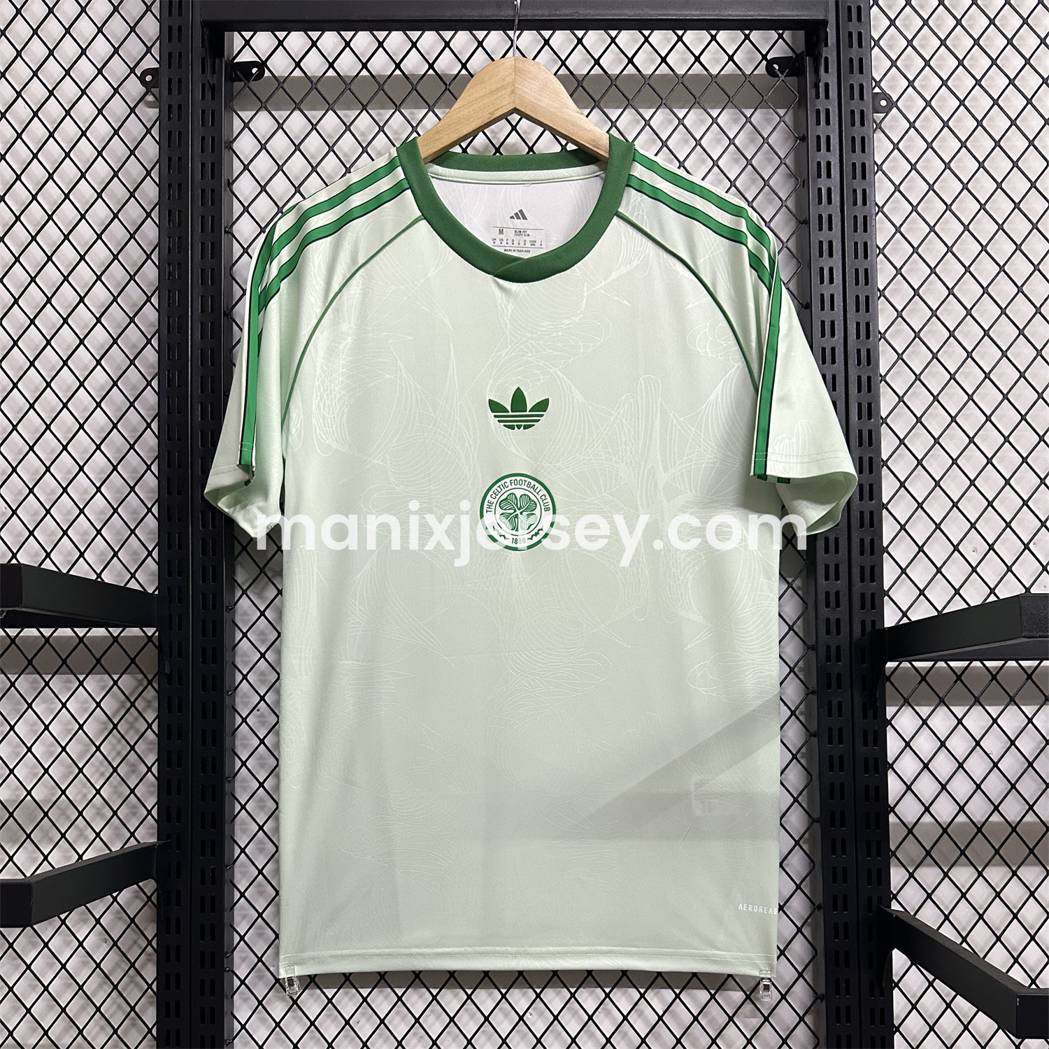 ManixJersey.com | Celtic 24-25 Originals Green St. Patrick's Day Jersey - Fans Version -Customize Name, Number and Patch | Worldwide Shipping