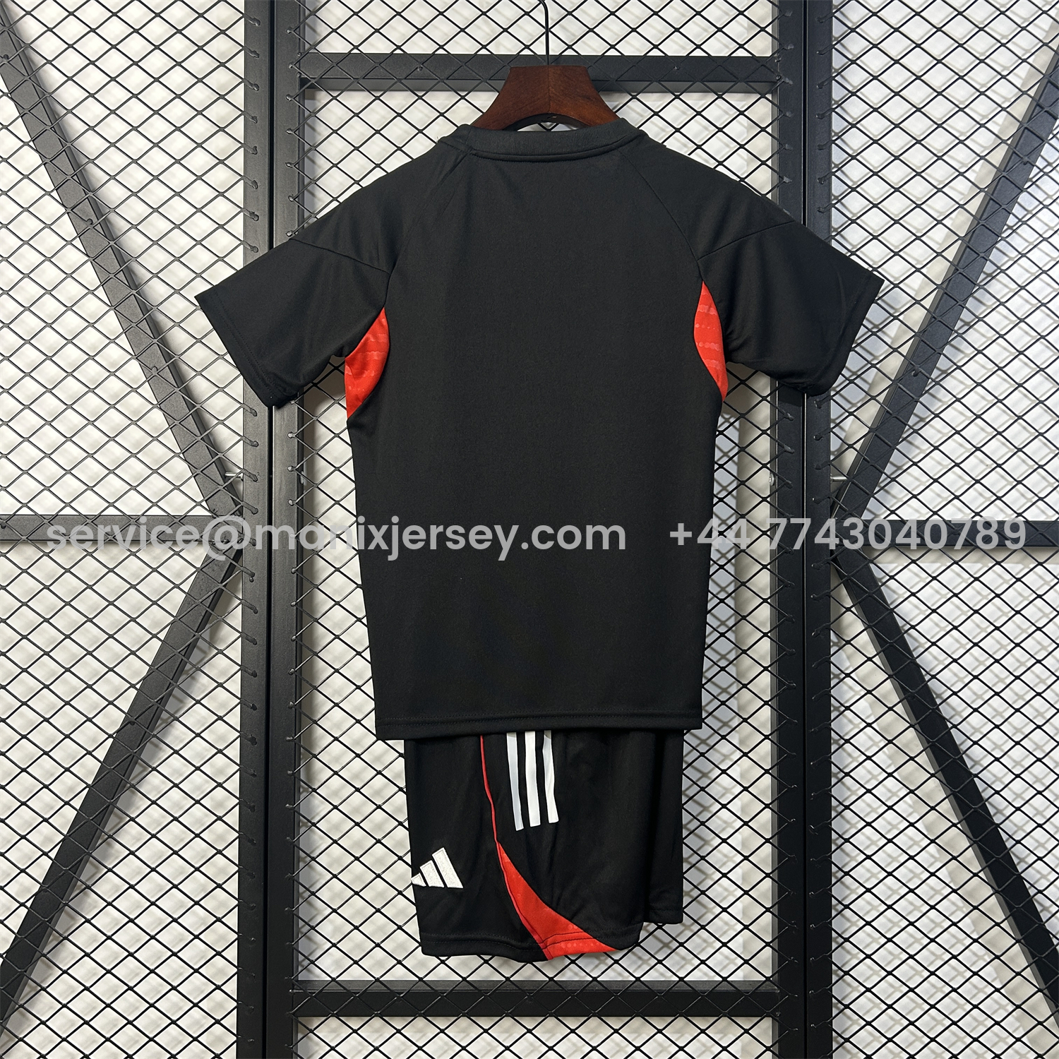 ManixJersey.com | Benfica 25-26 Black Training Kids Kit -Customize Name, Number and Patch | Worldwide Shipping