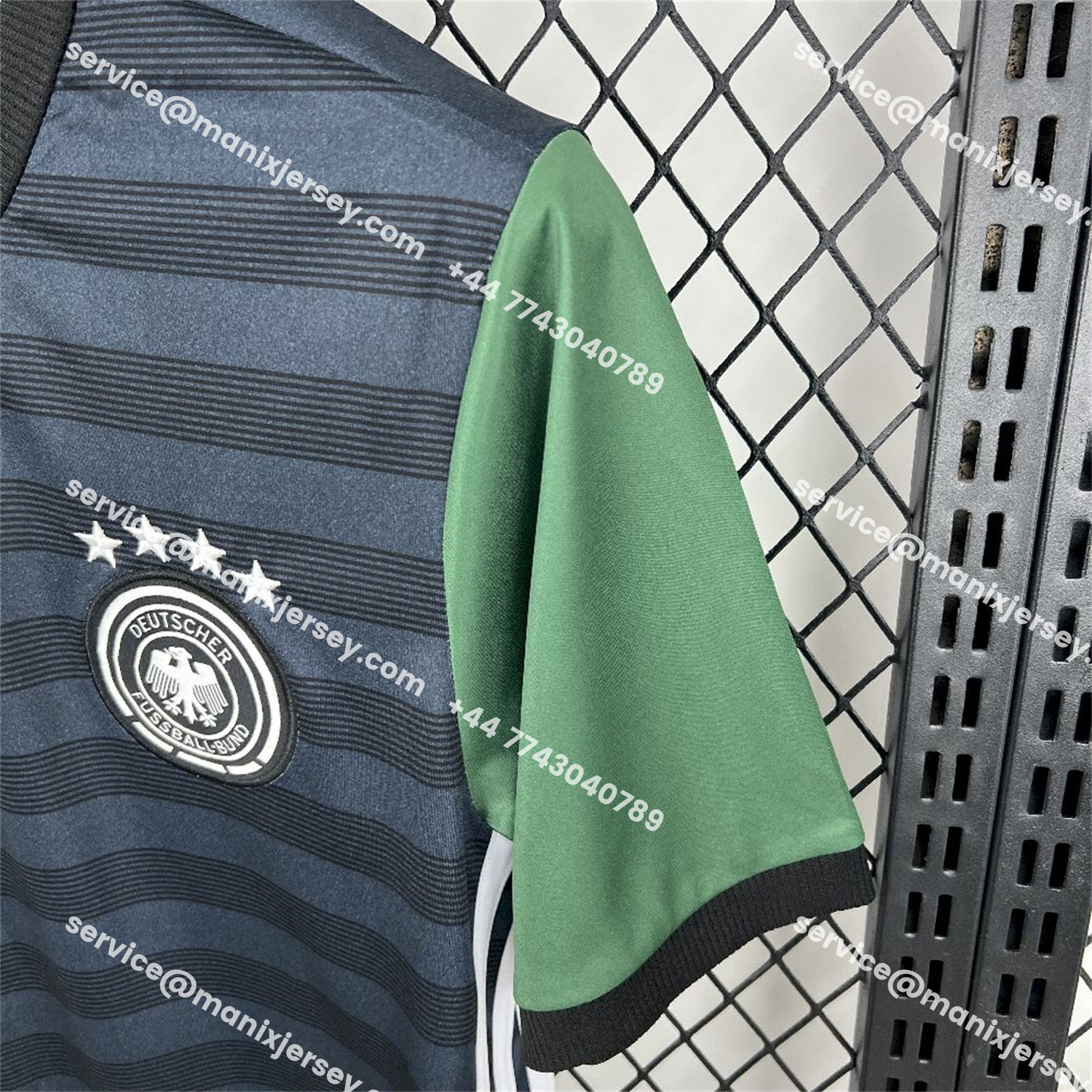 ManixJersey.com | Germany 25-26 White And Black Special Jersey - Fans Version -Customize Name, Number and Patch | Worldwide Shipping