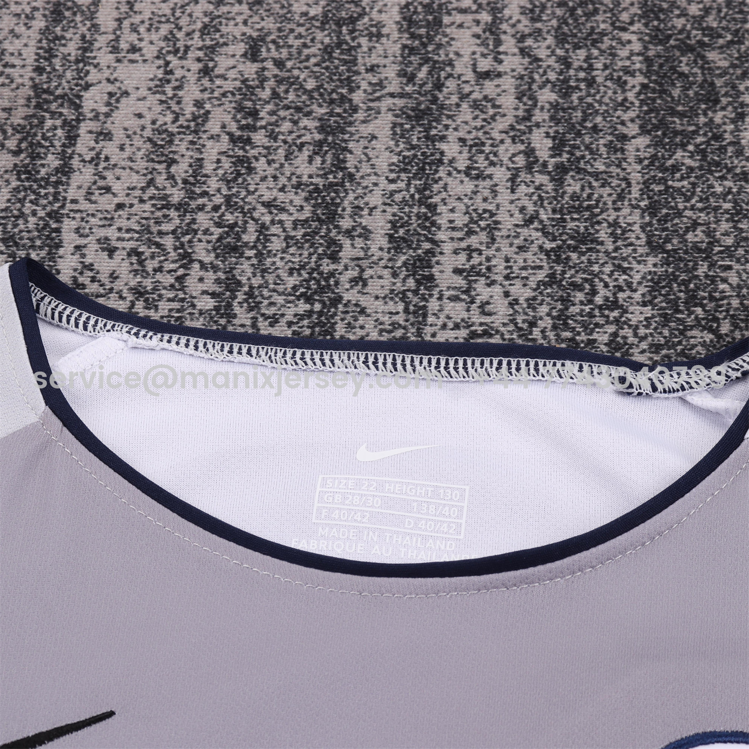 ManixJersey.com | Retro Paris Saint-Germain PSG 2001-02 Away Kids Kit -Customize Name, Number and Patch | Worldwide Shipping