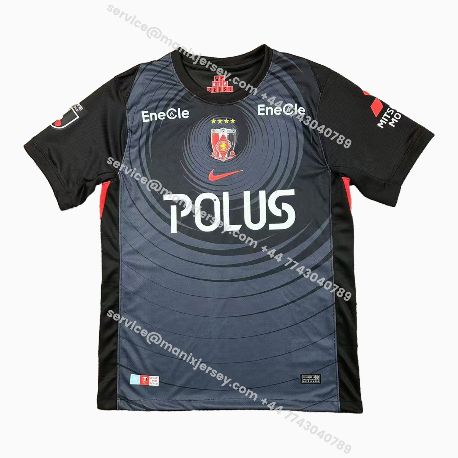 ManixJersey.com | Urawa Red Diamonds 25-26 Third Jersey - Fans Version -Customize Name, Number and Patch | Worldwide Shipping
