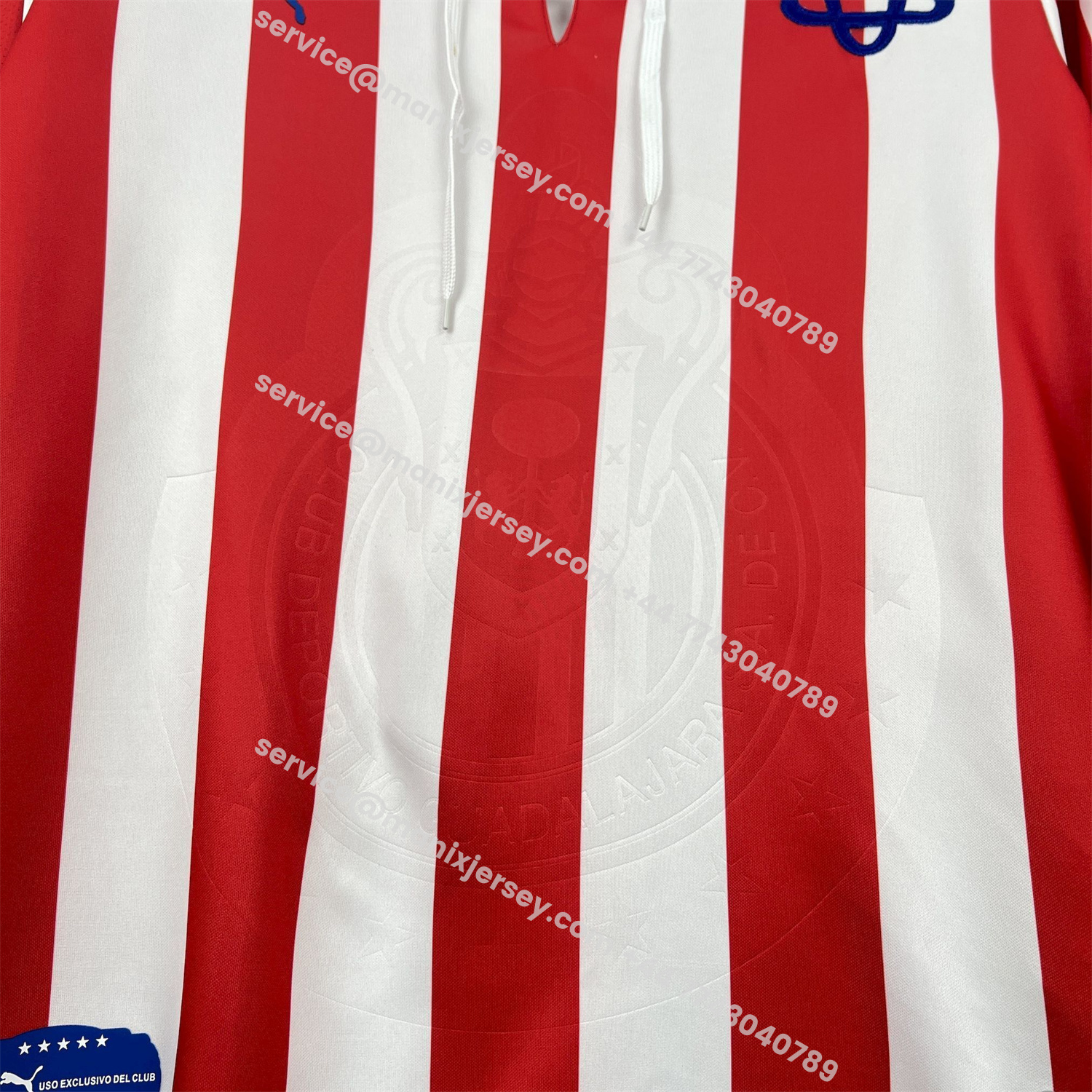 ManixJersey.com | Retro Chivas de Guadalajara 2016-17 110-Years Anniversary Long Sleeves Jersey -Customize Name, Number and Patch | Worldwide Shipping