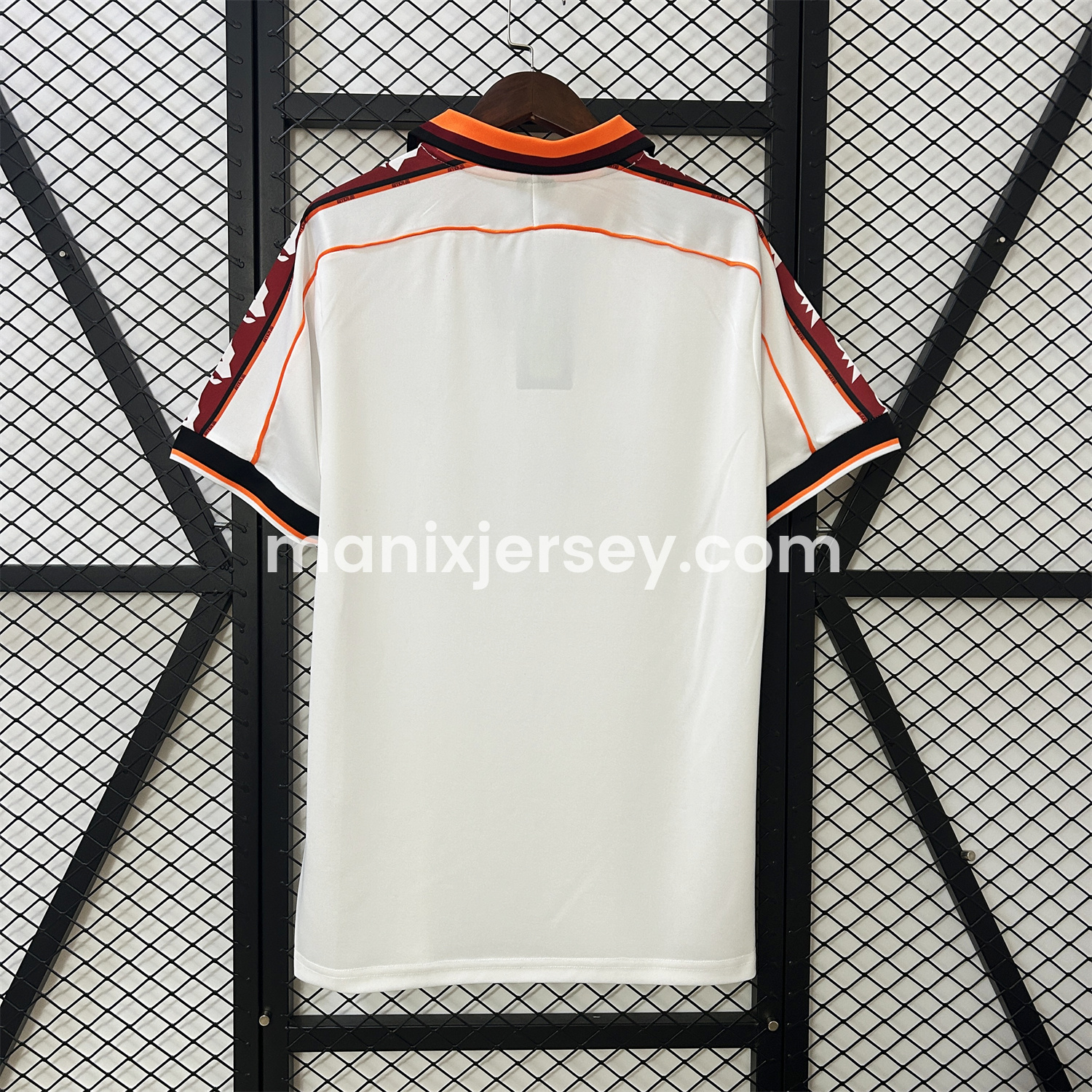 ManixJersey.com | Retro Roma 1998-99 Away Jersey -Customize Name, Number and Patch | Worldwide Shipping