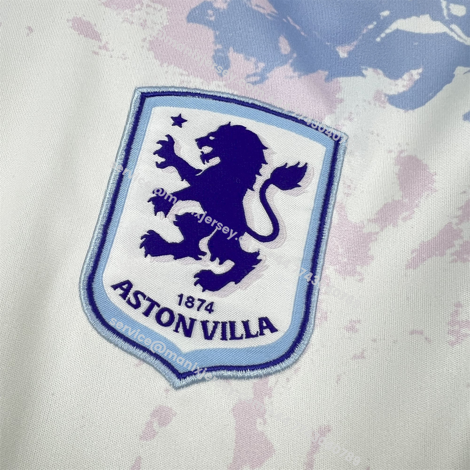 ManixJersey.com | Aston Villa 25-26 Third Long Sleeves Jersey - Fans Version -Customize Name, Number and Patch | Worldwide Shipping