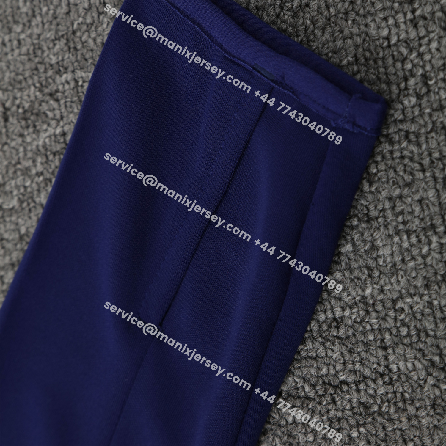ManixJersey.com | Flamengo 25-26 Long Sleeve Training Set - Deep Blue Top & Deep Blue Pants -Customize Name, Number and Patch | Worldwide Shipping