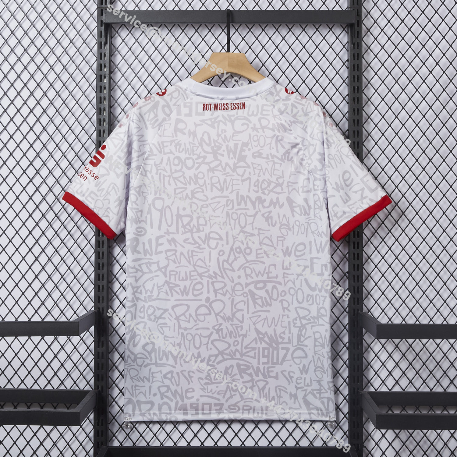 ManixJersey.com | Rot-Weiss Essen 25-26 Home Jersey - Fans Version -Customize Name, Number and Patch | Worldwide Shipping