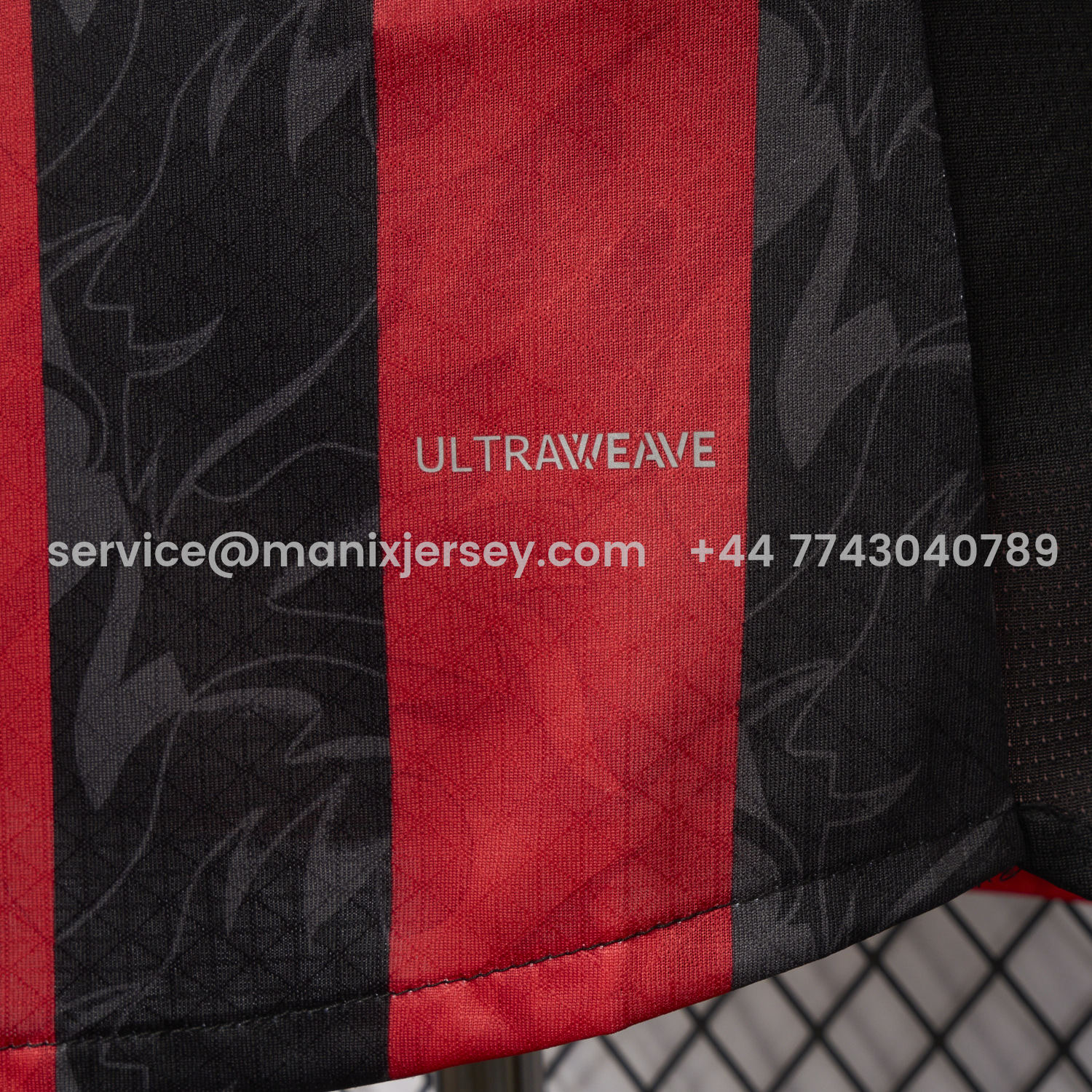 ManixJersey.com | AC Milan 25-26 Home Jersey - Player Version -Customize Name, Number and Patch | Worldwide Shipping