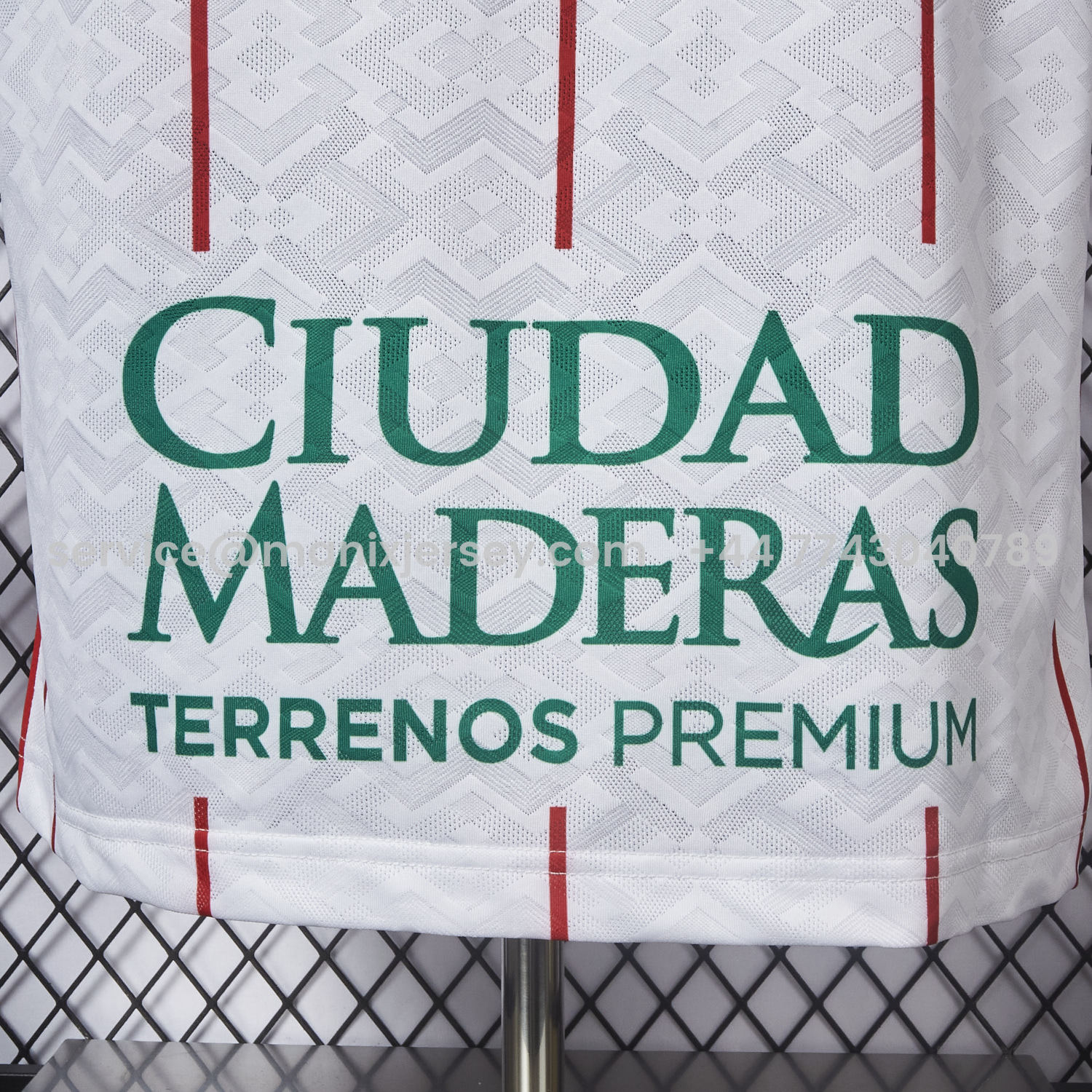 ManixJersey.com | Club Necaxa 25-26 Home Jersey - Player Version -Customize Name, Number and Patch | Worldwide Shipping