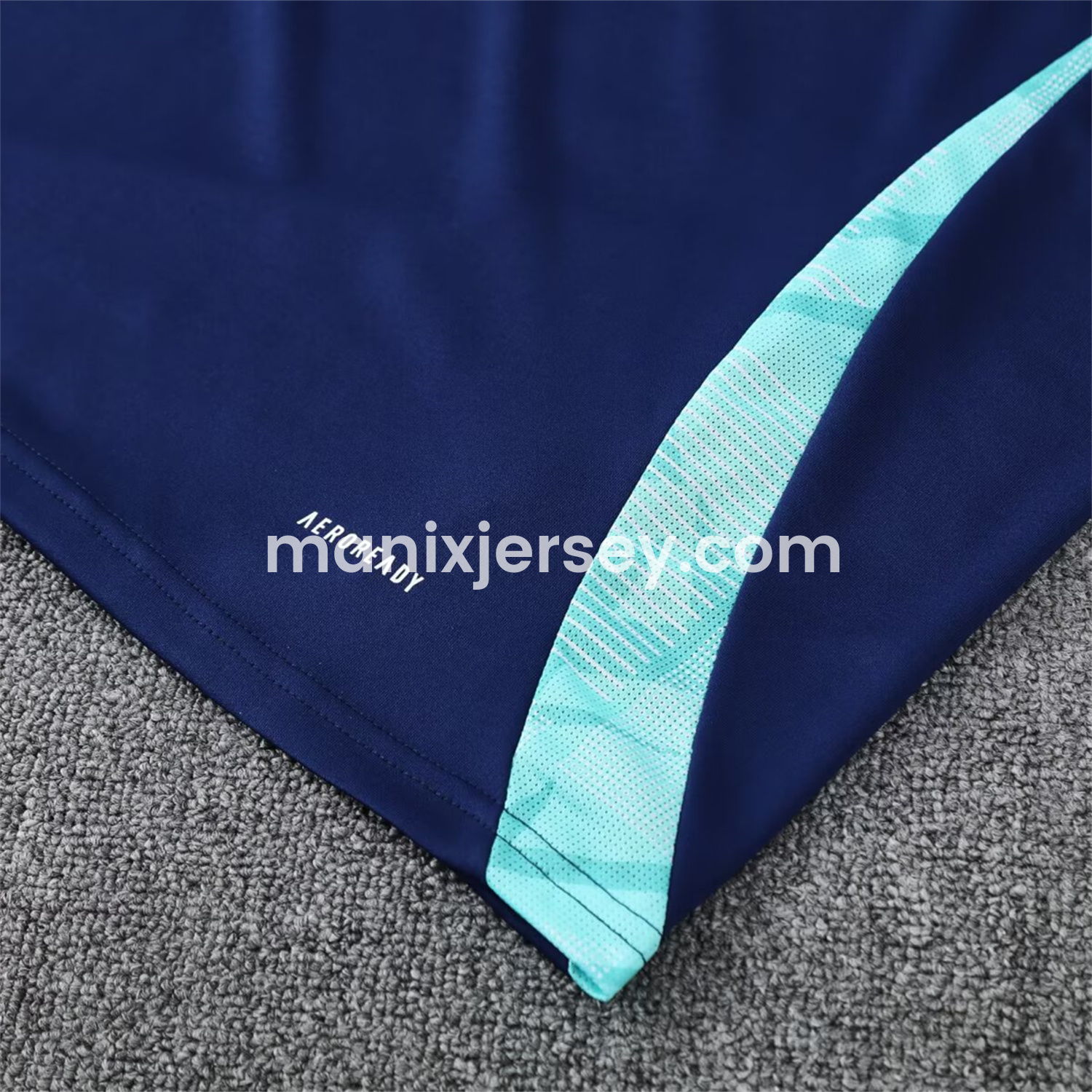 ManixJersey.com | Flamengo 25-26 Short-Sleeve Kids Training Set - Royal Blue With Royal Blue -Customize Name, Number and Patch | Worldwide Shipping
