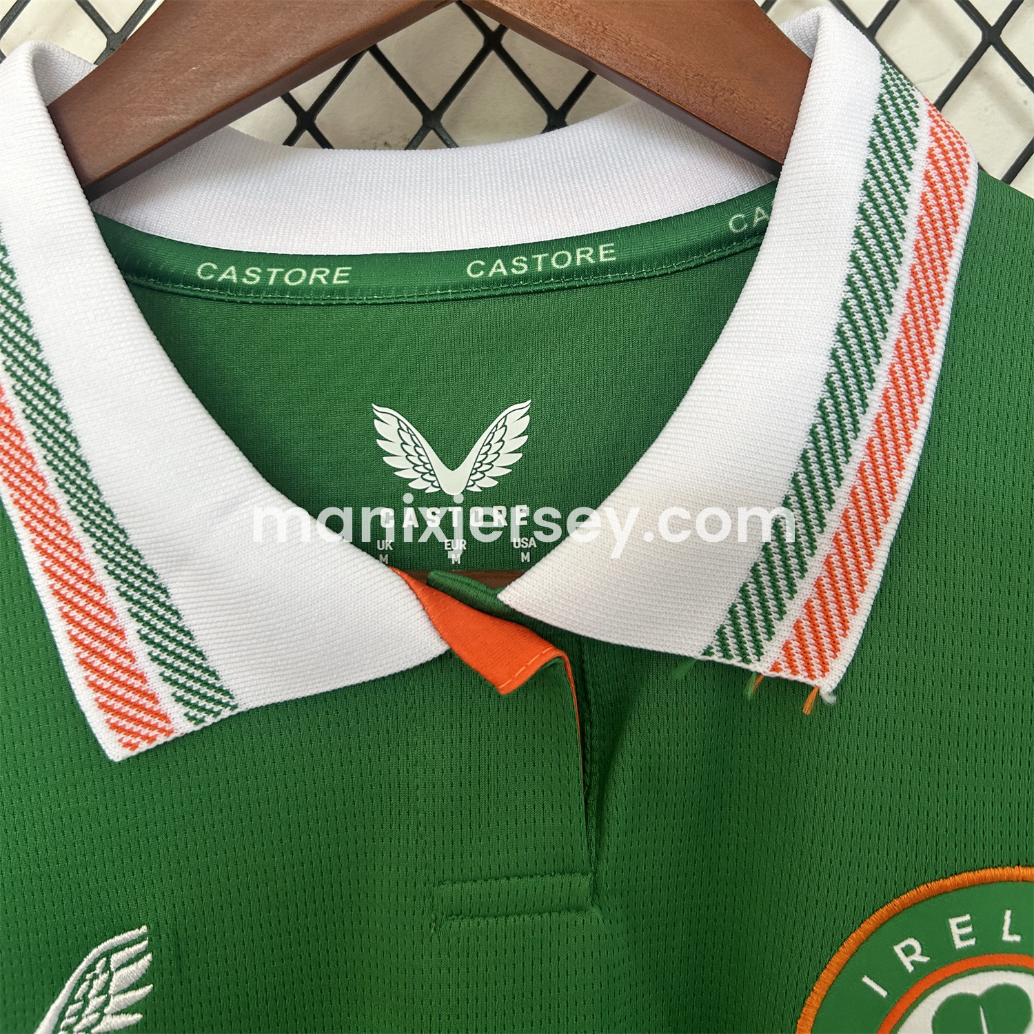 ManixJersey.com | Ireland 25-26 Home Jersey - Fans Version -Customize Name, Number and Patch | Worldwide Shipping
