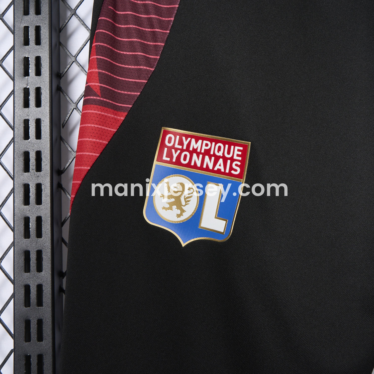 ManixJersey.com | Olympique Lyonnais Lyon 24-25 Black Training Pants - Player Version -Customize Name, Number and Patch | Worldwide Shipping