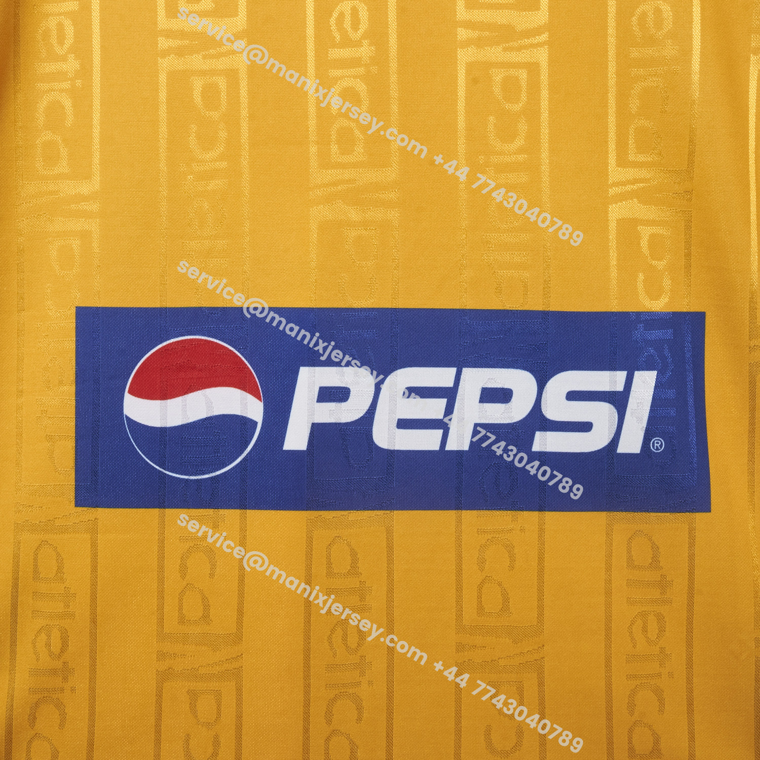 ManixJersey.com | Retro Tigres UANL 1999-00 Home Jersey -Customize Name, Number and Patch | Worldwide Shipping