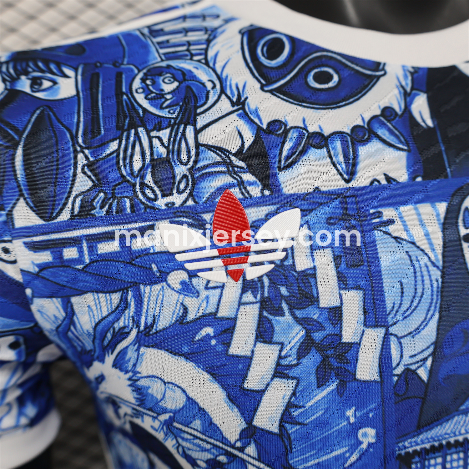 ManixJersey.com | Japan 25-26 Spirited Away Blue Special Edition Jersey - Player Version -Customize Name, Number and Patch | Worldwide Shipping