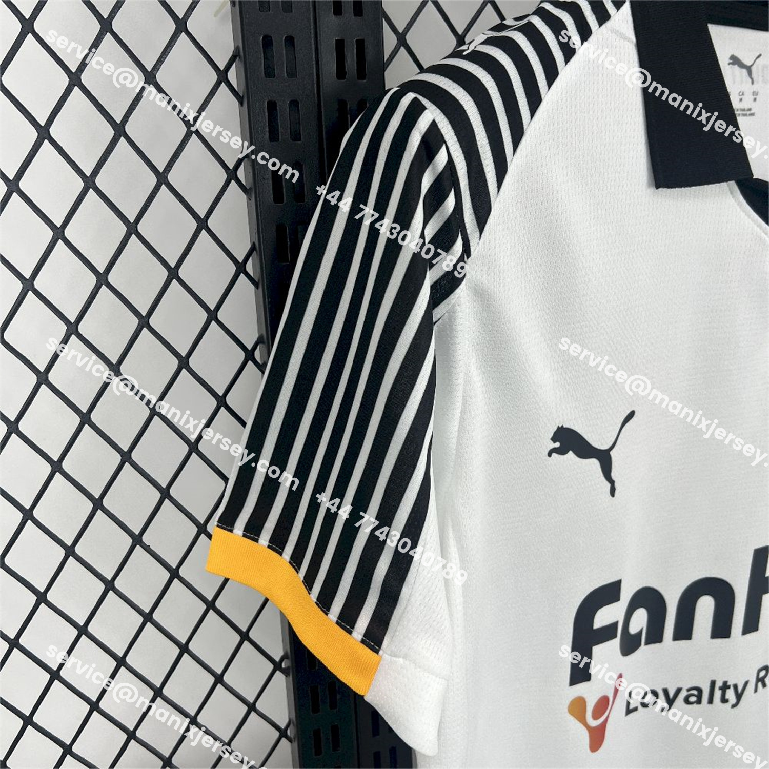 ManixJersey.com | Derby County 25-26 Home Jersey - Fans Version -Customize Name, Number and Patch | Worldwide Shipping